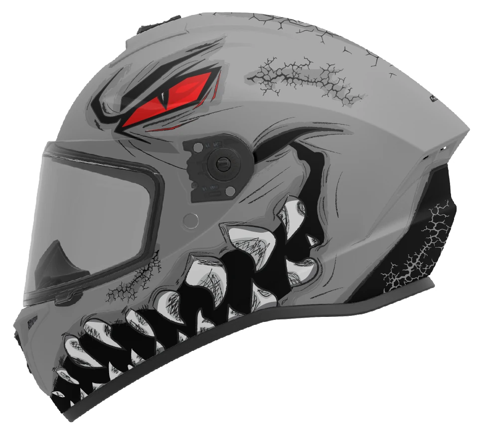 Draken Forza Mat Titanyum Full Face Kask -M Beden