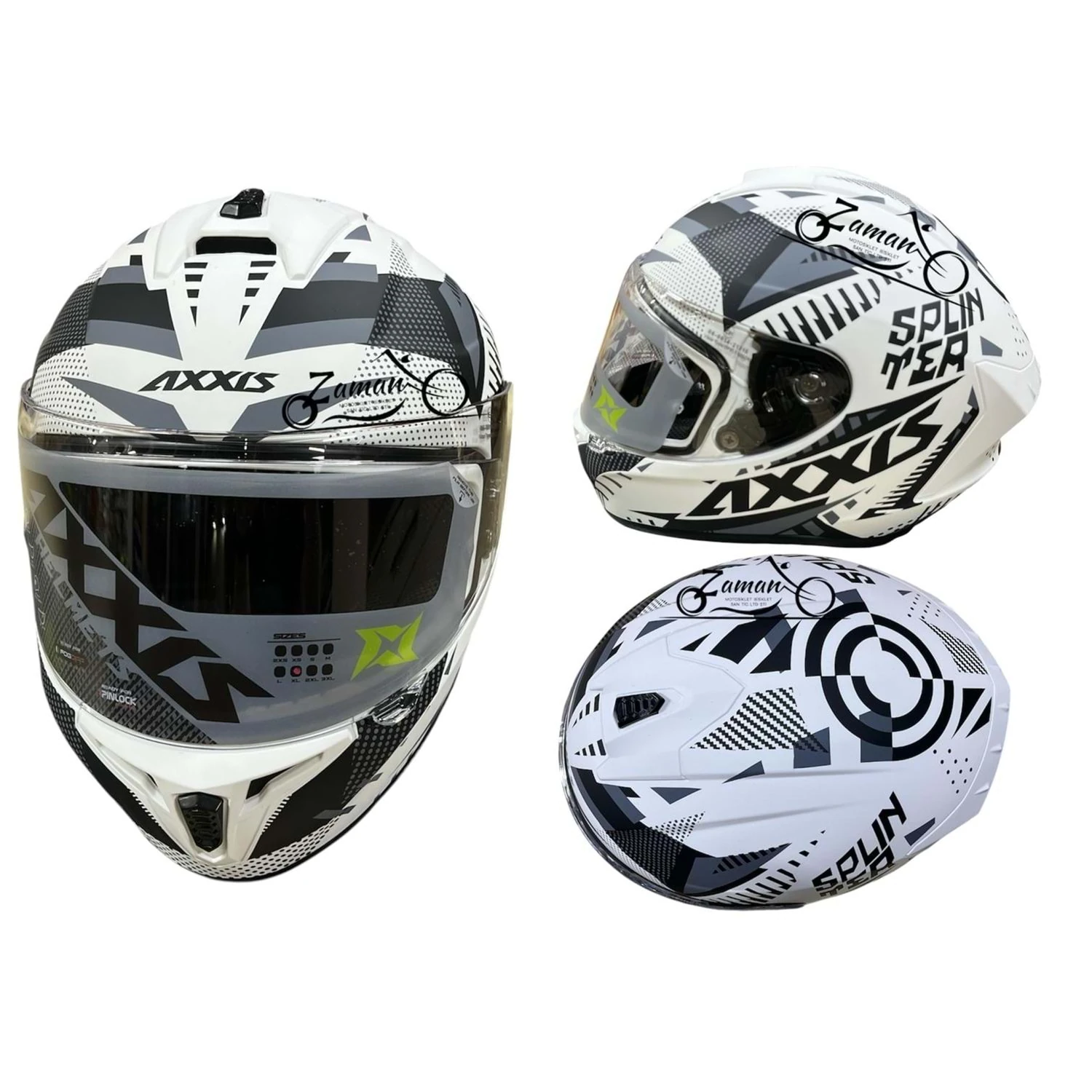 Draken Splinter Full Face Kask - L Beden