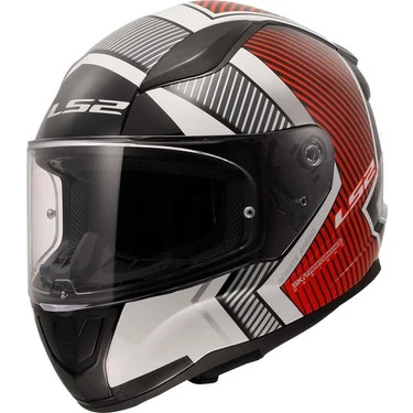 Ls2 Rapid 2 Extra Beyaz Kırmızı Full Face Kask - M Beden