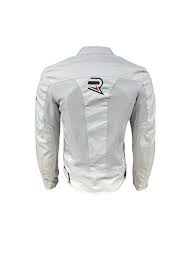 Revertech Aura Beyaz / Bel, Dirsek ve Sırt Korumalı Motosiklet Montu