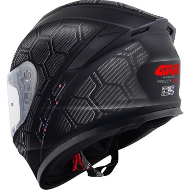 Gıvı 50.X Snake Full Face Siyah Kask - L Beden