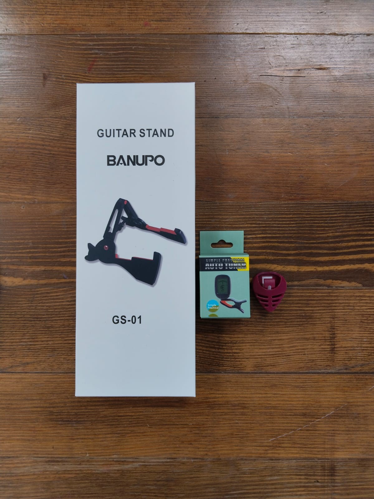 Banupo MG1BK 4/4 Tam Boy Siyah Klasik Gitar Tuner+Stand+Kılıf+Pena Hediyeli