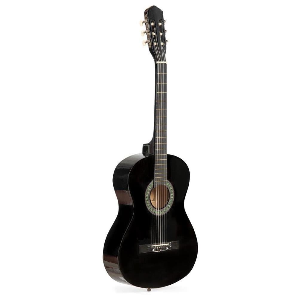 Banupo MG1BK 4/4 Tam Boy Siyah Klasik Gitar Tuner+Stand+Kılıf+Pena Hediyeli