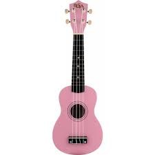 Soprano Ukulele Pembe Kılıf Hediye