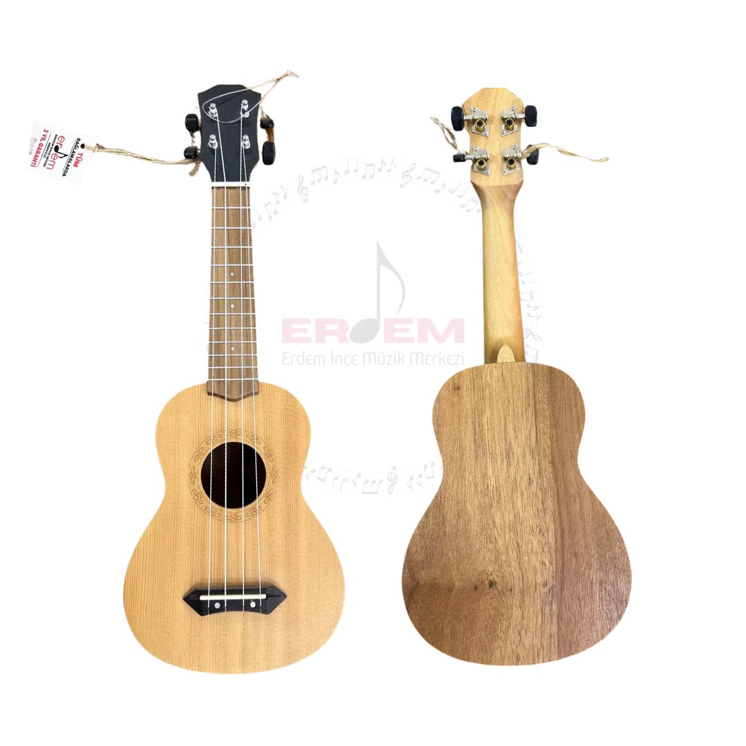 Soprano Ukulele Kahverengi UK-010