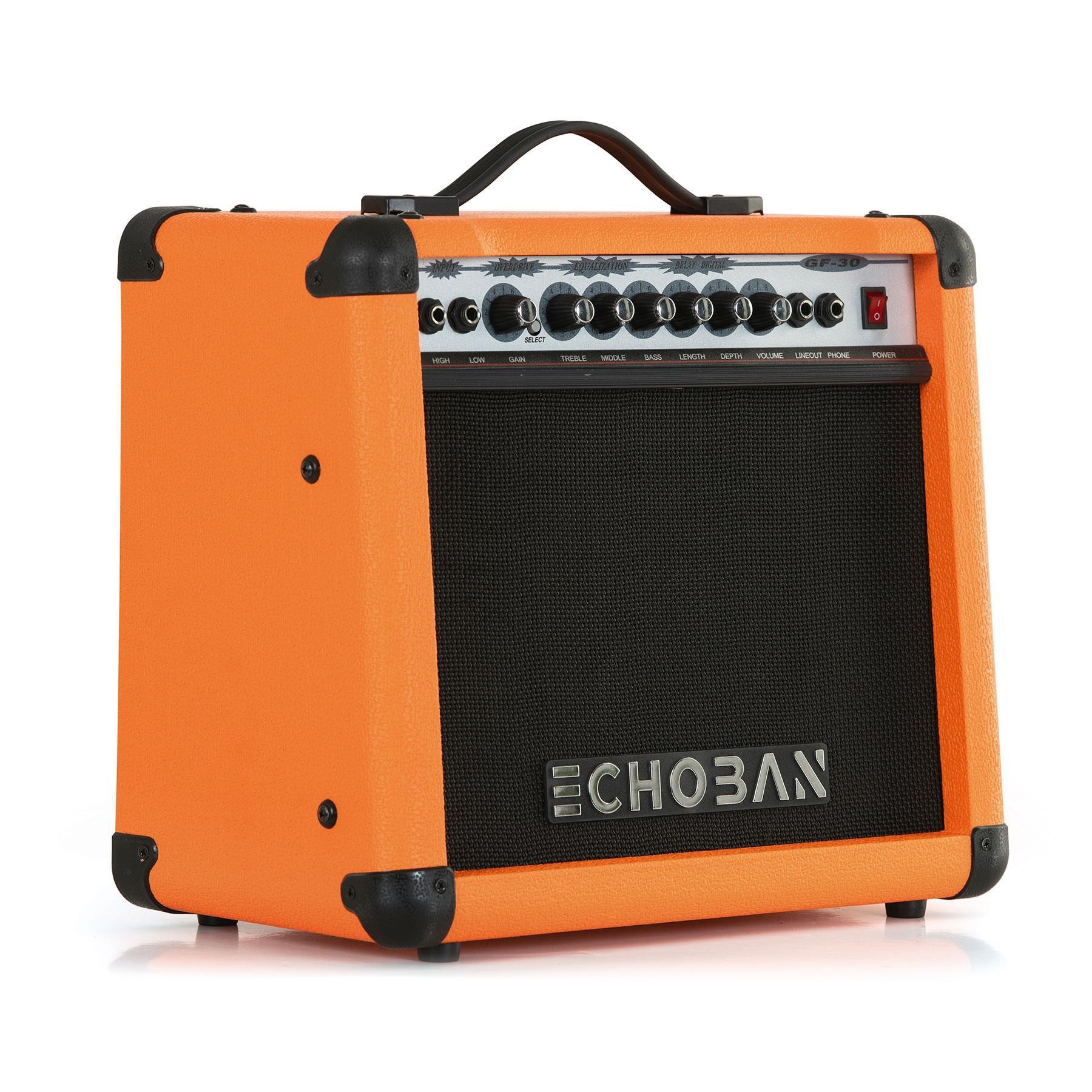 Echoban GA30 30 Watt Turuncu Gitar Amfisi