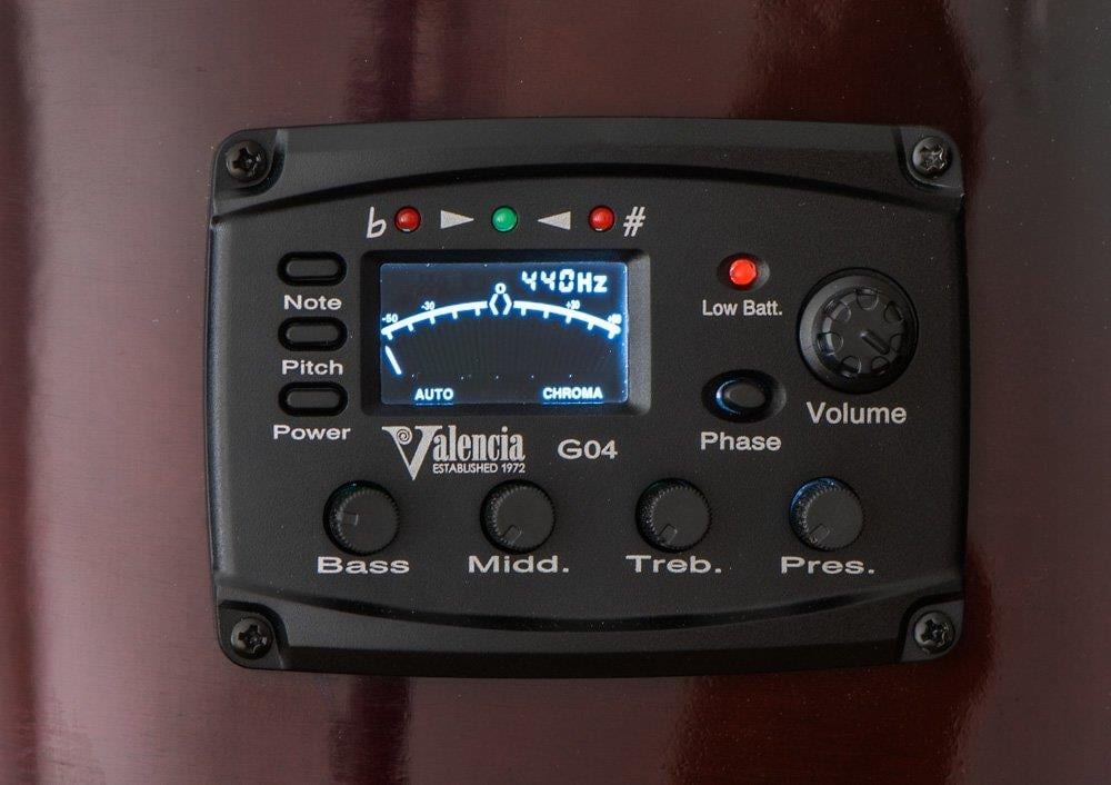 ELEKTRO KLASİK GİTAR SAP ÇELİKLİ 4/4 NATUREL