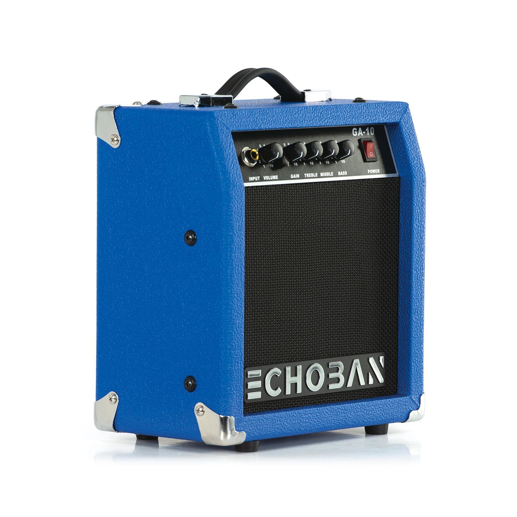 Echoban GA10BLS 10 Watt Mavi Gitar Amfisi