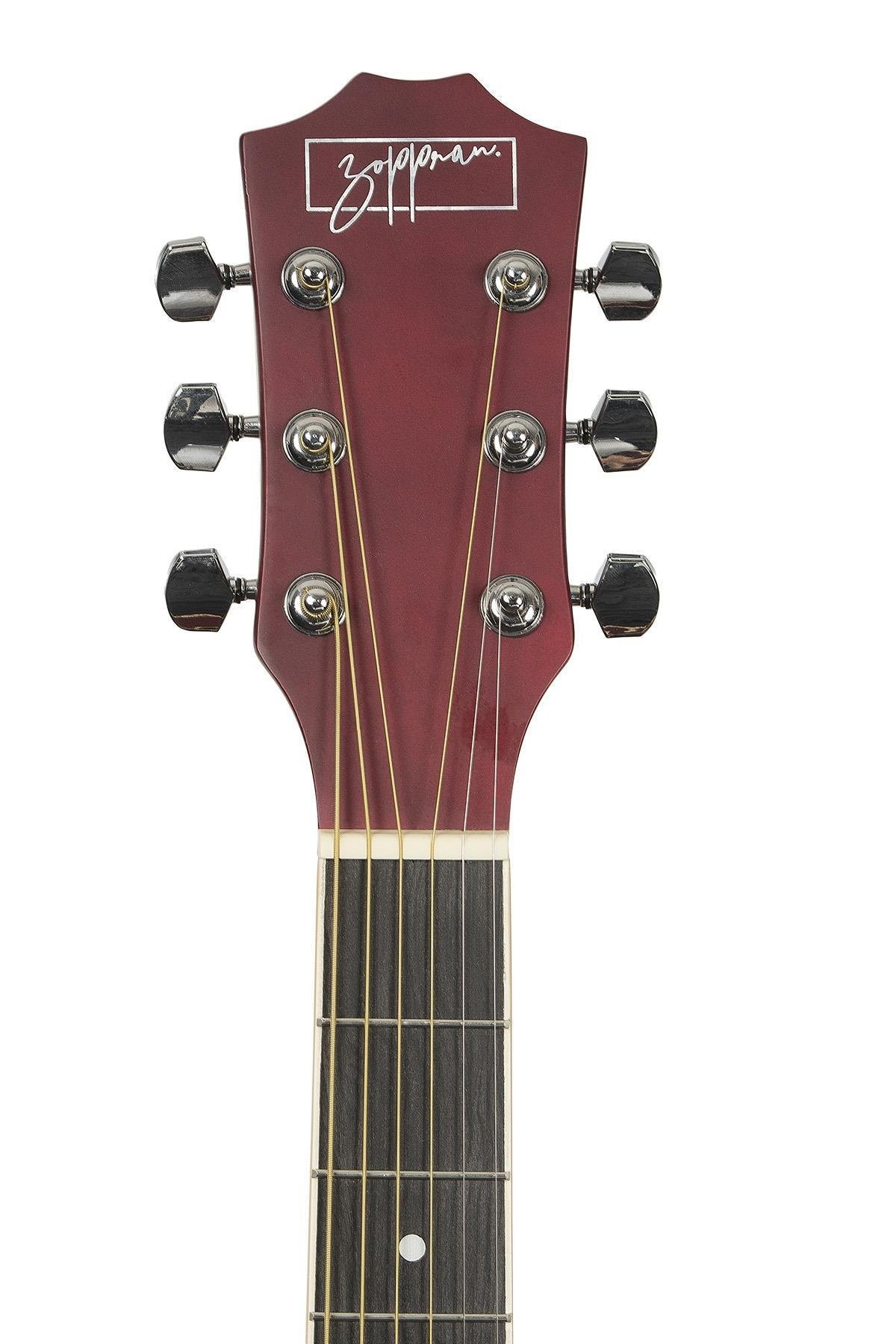 Zoppran AZCP100RDS Kırmızı Akustik Gitar