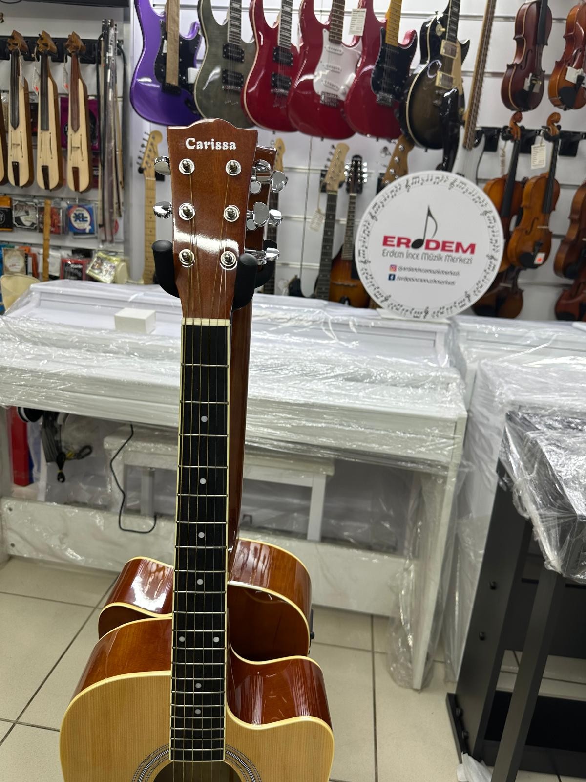 Carissa Akustik Gitar Cag-203-2eQ