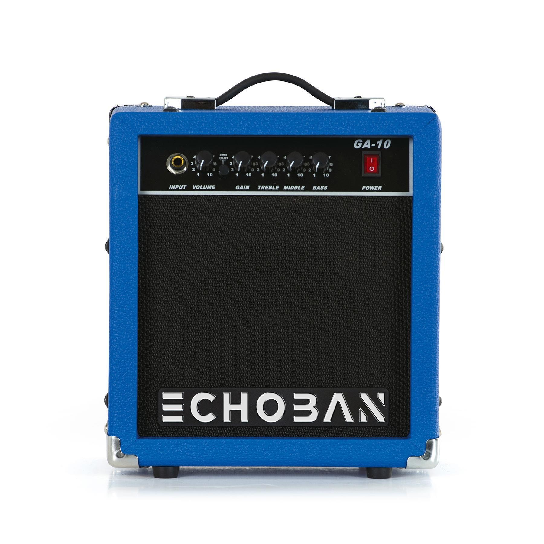 Echoban GA10BLS 10 Watt Mavi Gitar Amfisi