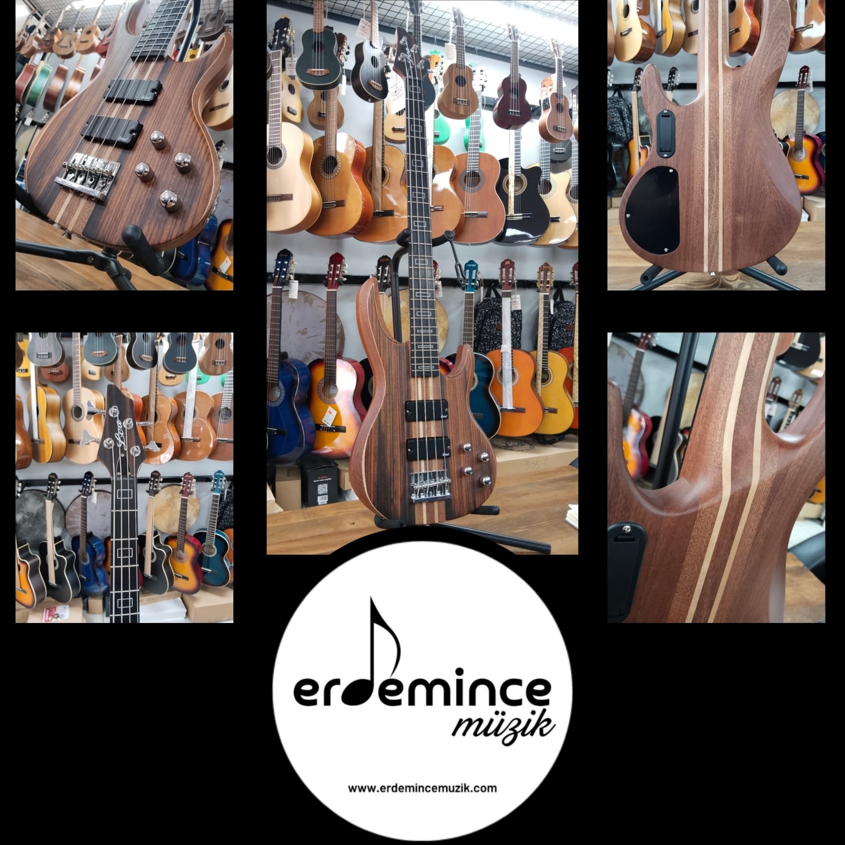 LEA YG-4-JM 4 telli Aktif Bass Gitar