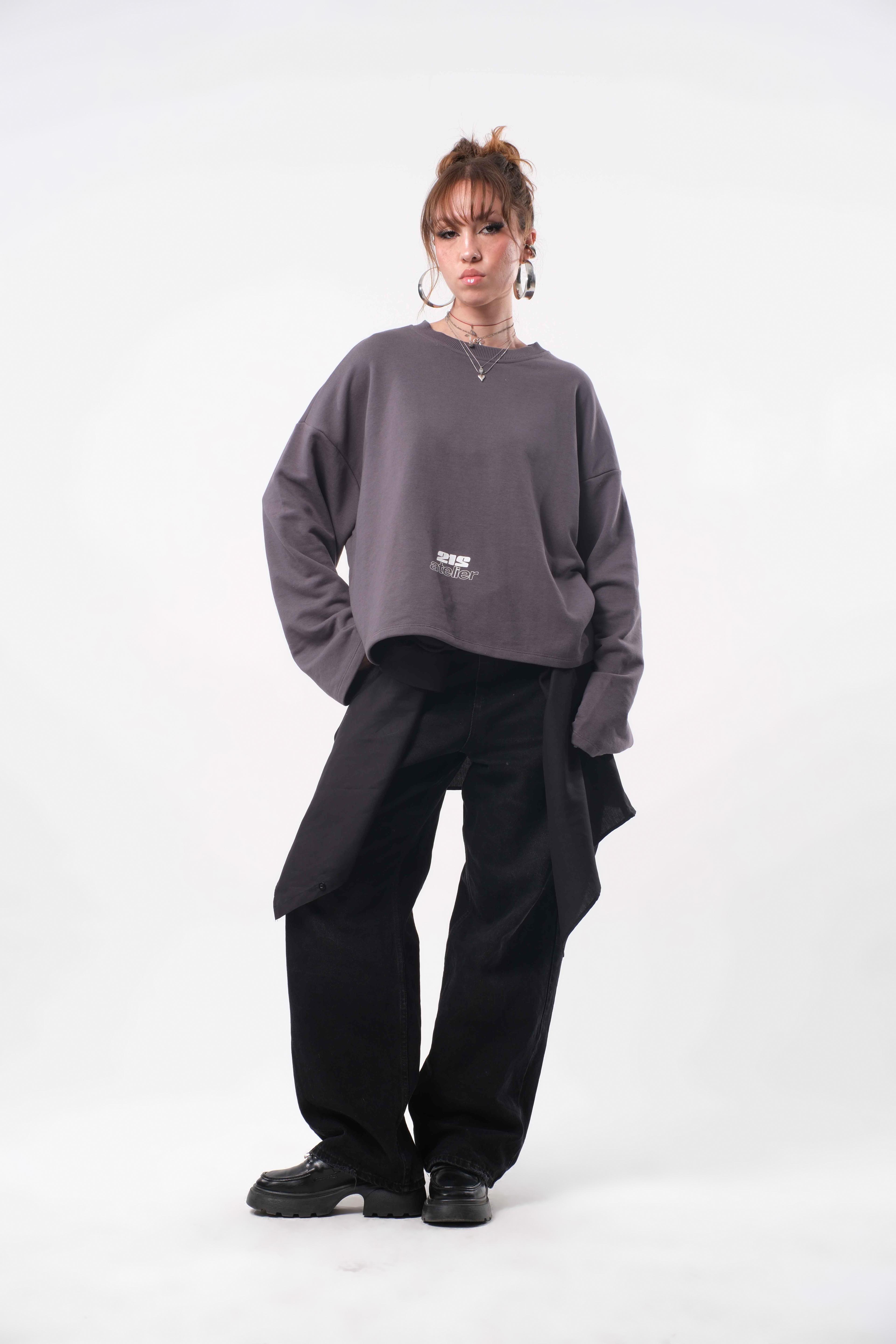 Füme  Boxy Fit Sweatshirt