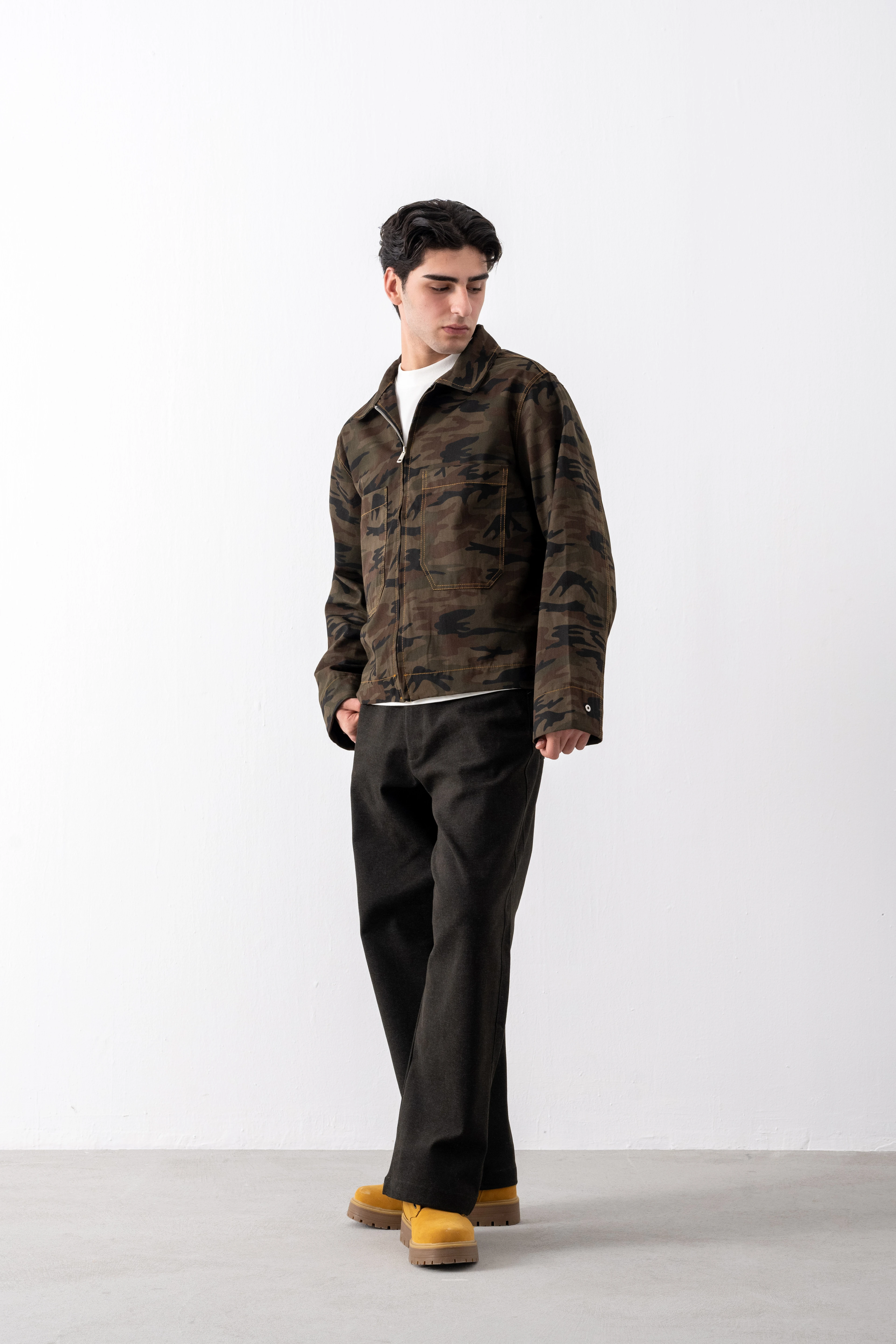 Kaen Tokyo Camo Green Ceket