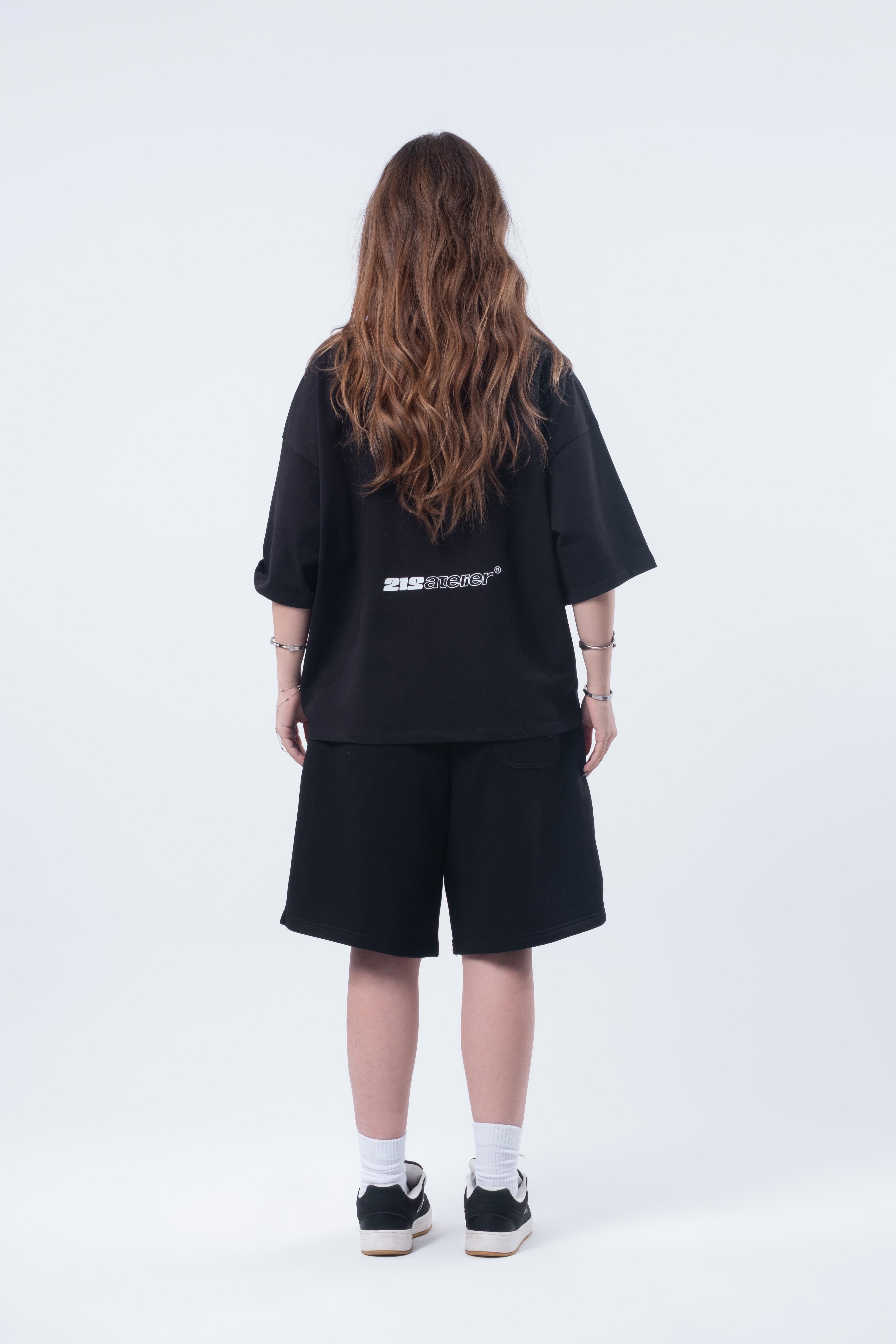 Kısa Kollu Baskılı Boxy Fit T-shirt