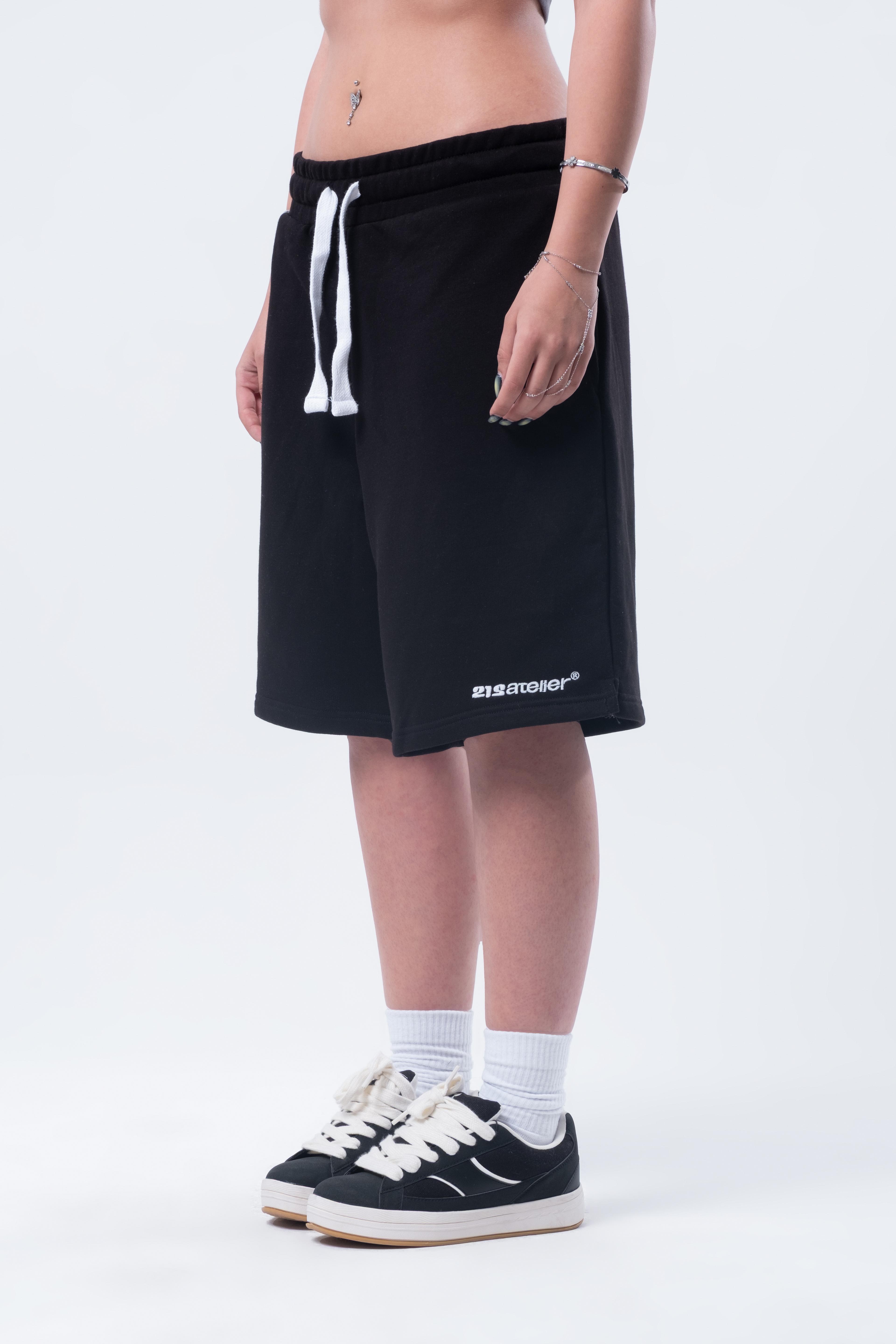 Siyah Baggy Short