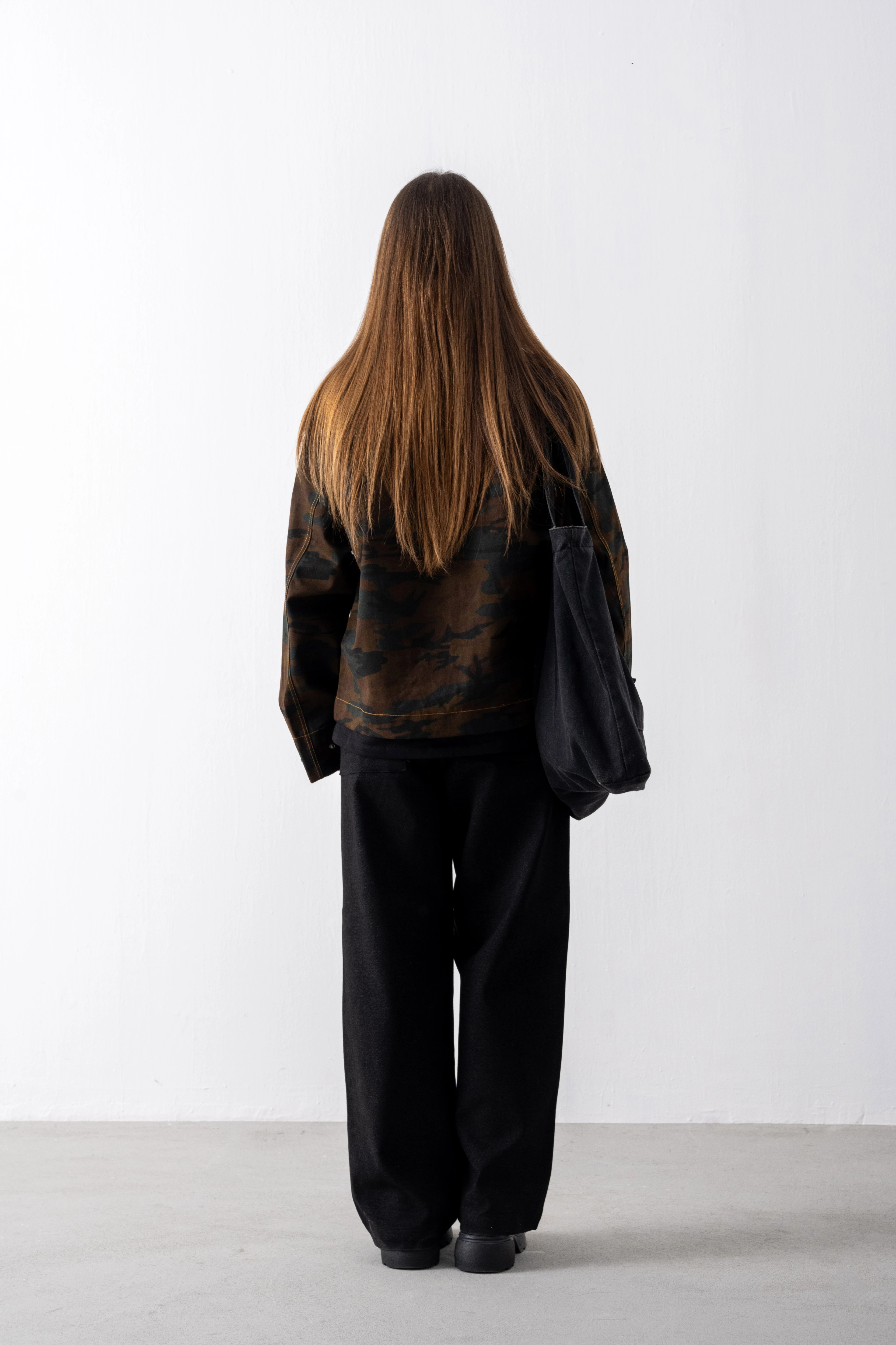 Kaen Tokyo Camo Brown Ceket