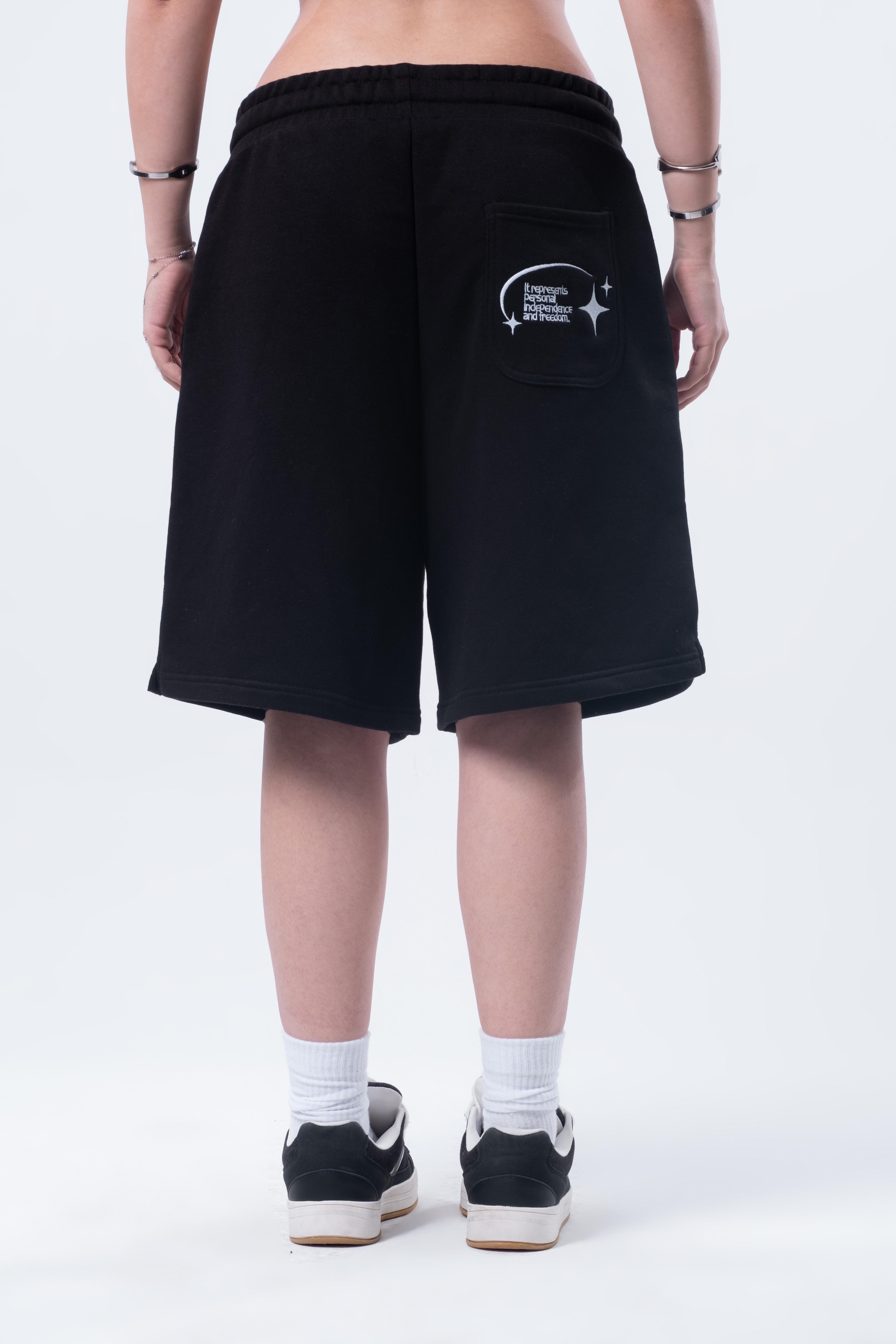 Siyah Baggy Short