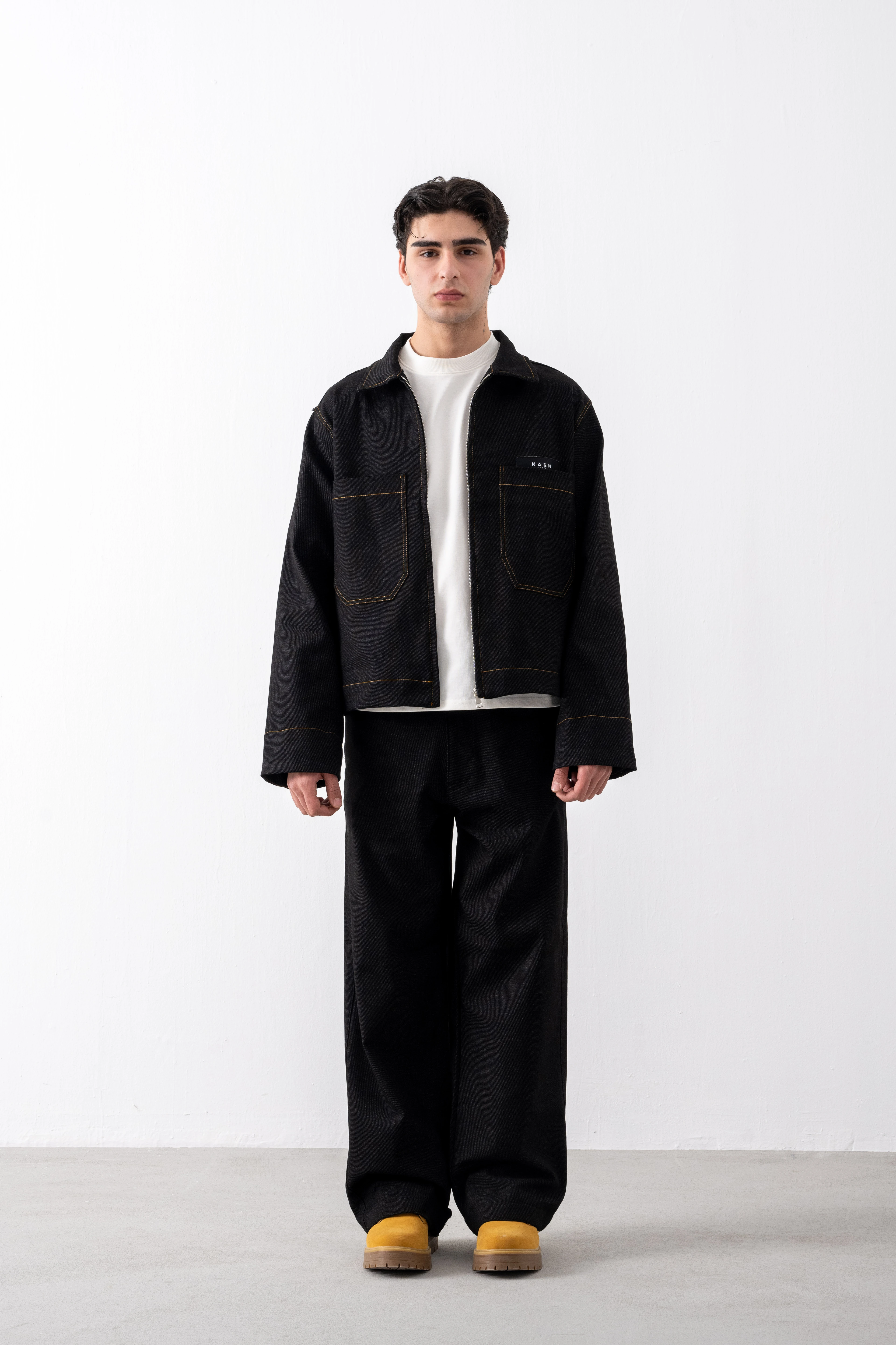 Kaen Tokyo Siyah Denim Ceket