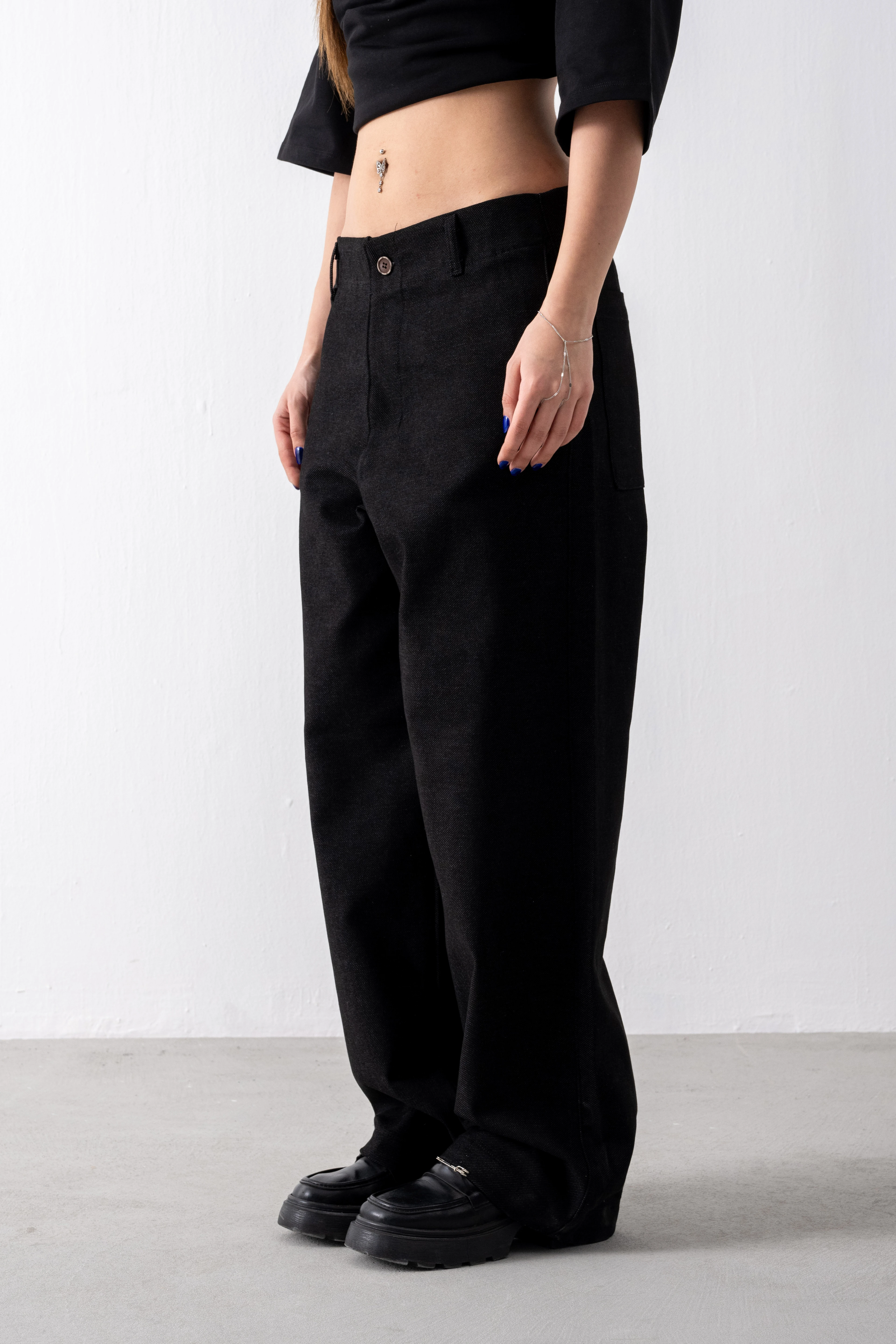 Kaen Tokyo Siyah Denim Pantolon