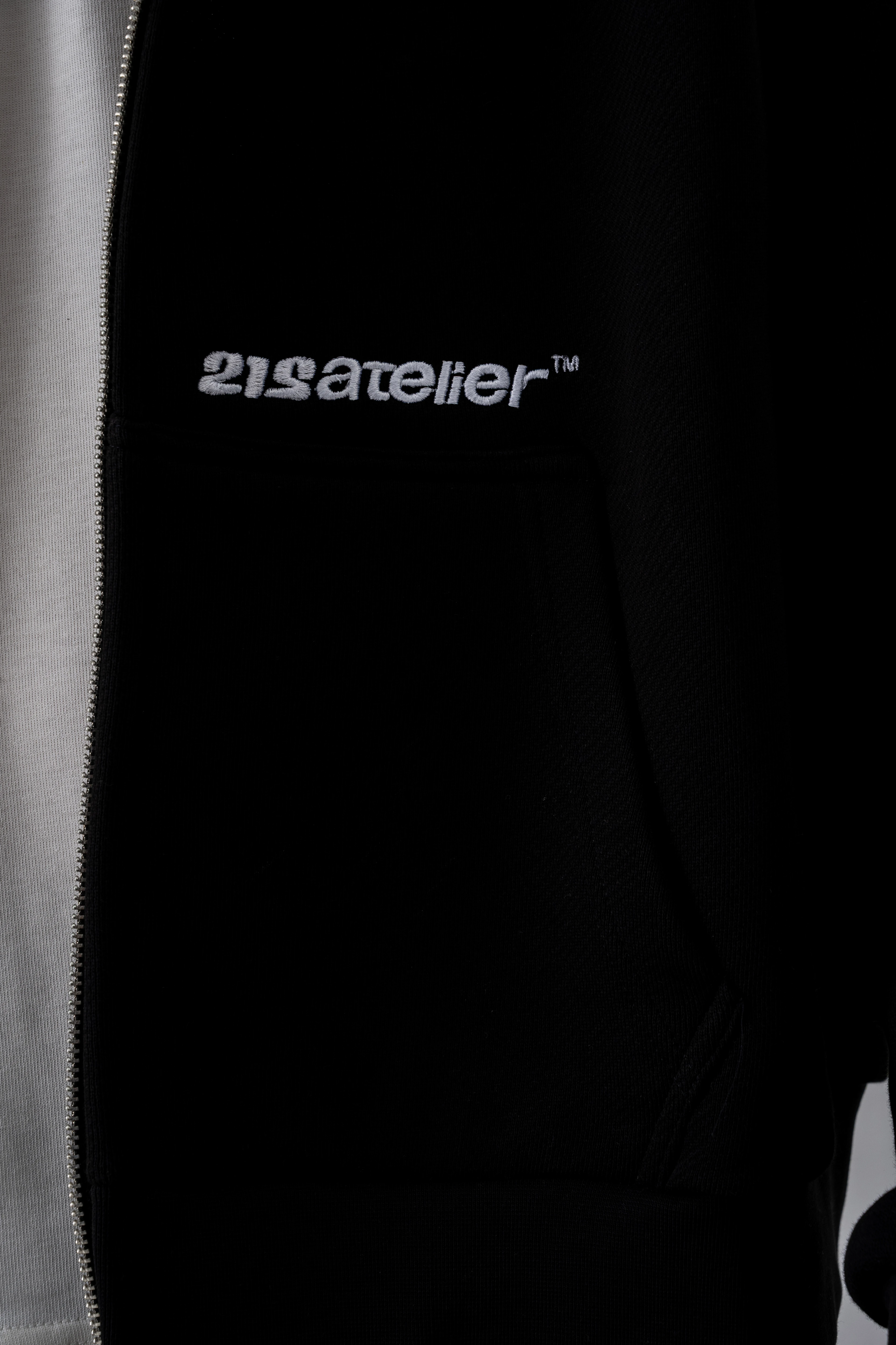 Siyah The Core 500 Zip Sweatshirt