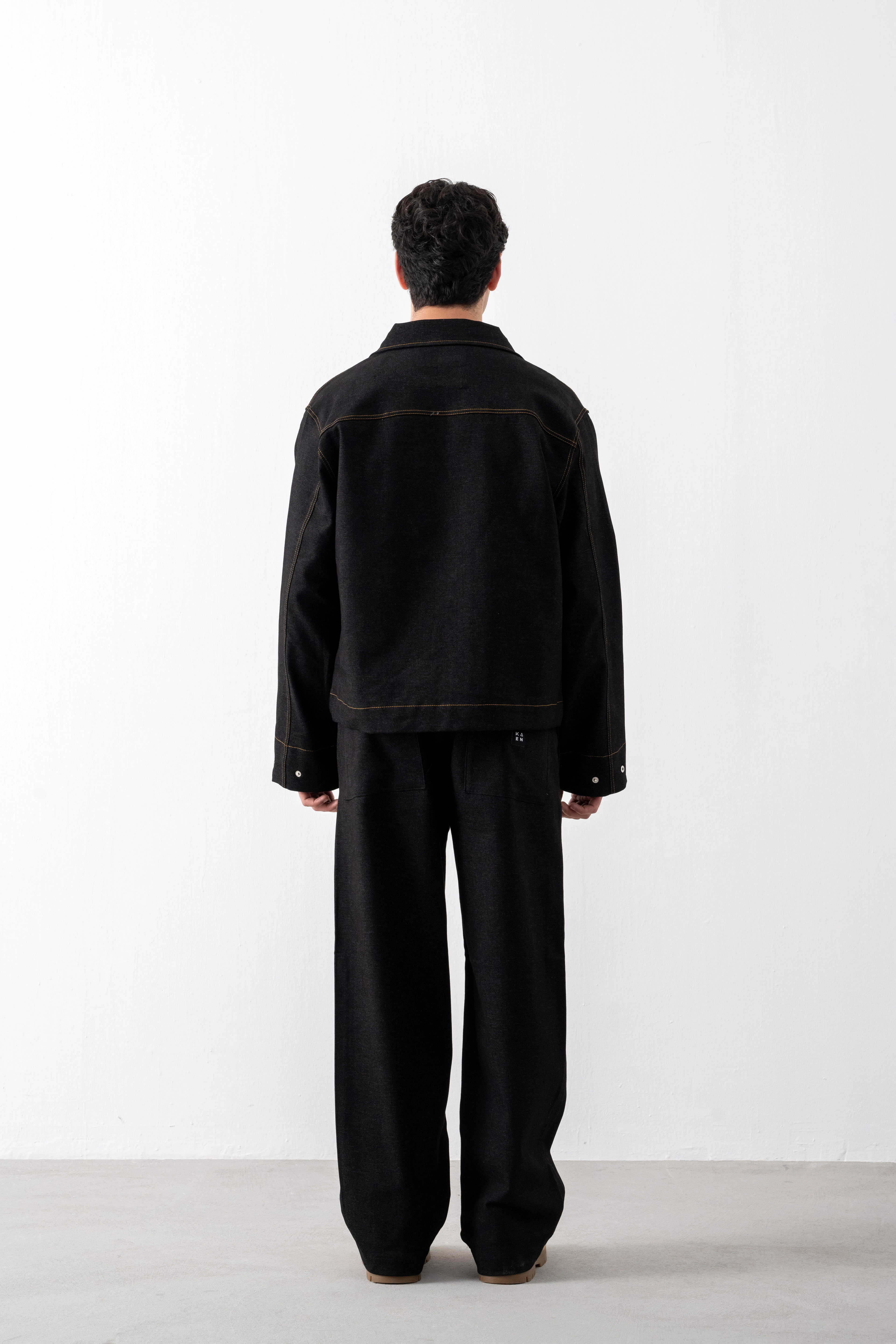 Kaen Tokyo Siyah Denim Ceket