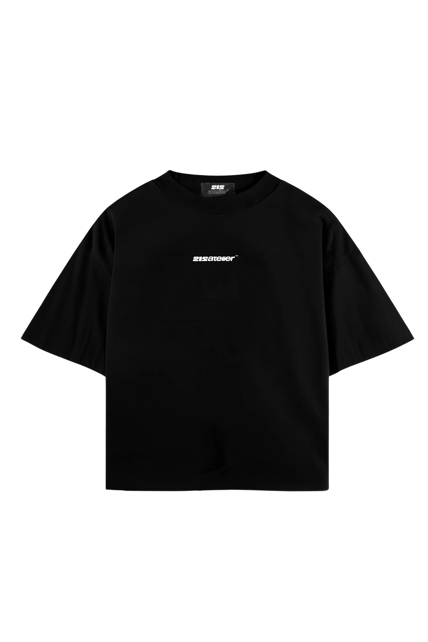 BOXY FİT BASİC SİYAH T-SHIRT