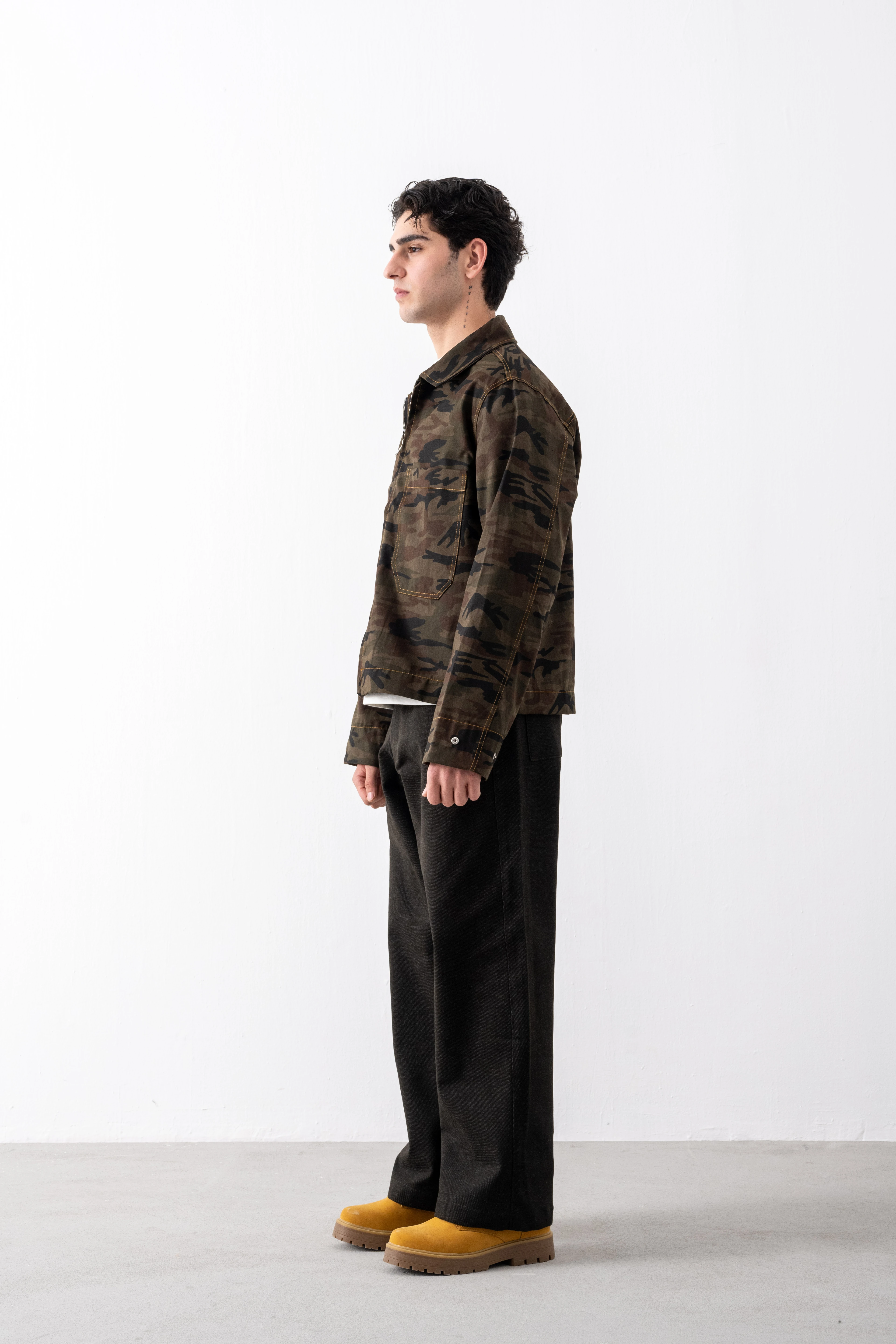 Kaen Tokyo Camo Green Ceket