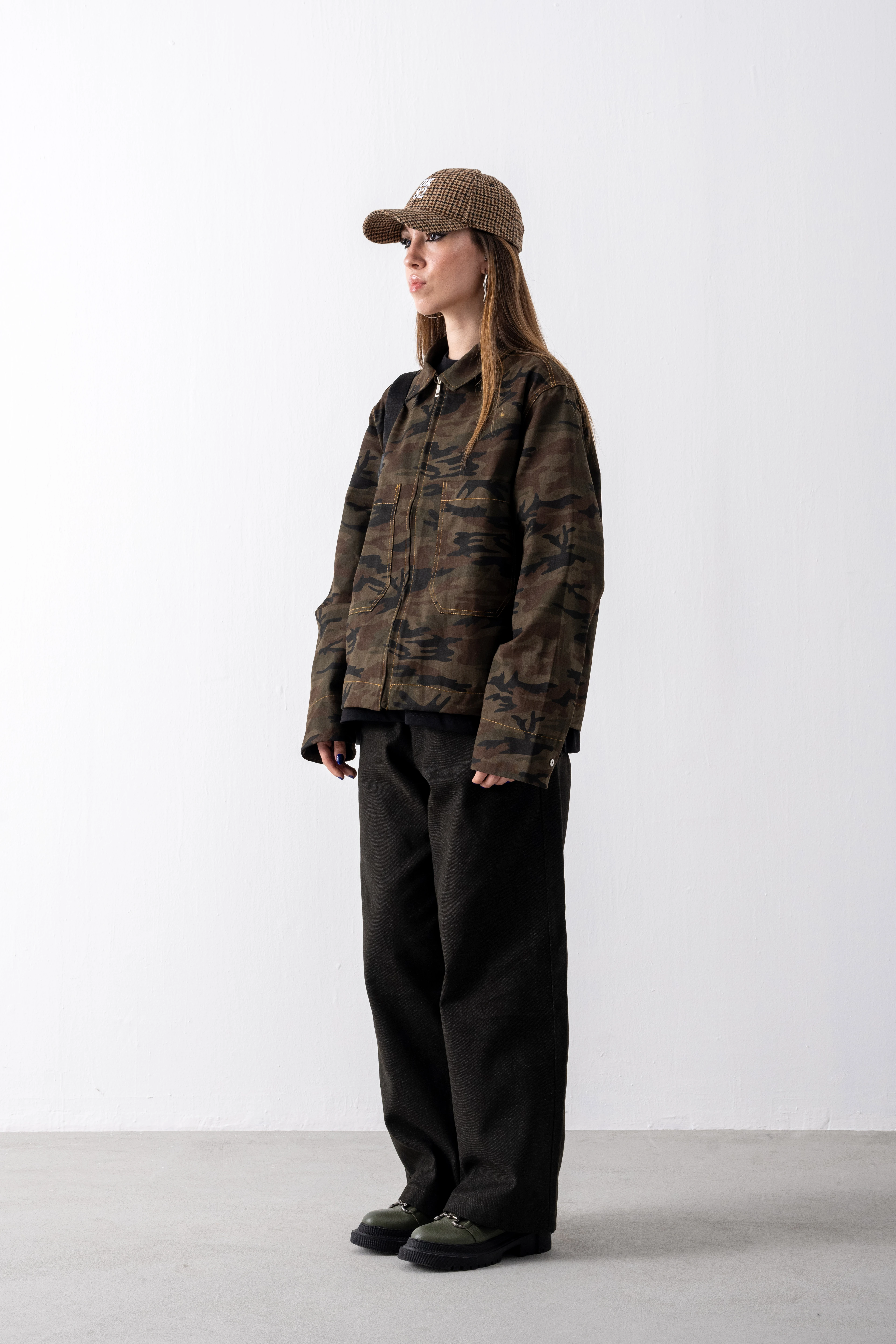 Kaen Tokyo Camo Green Ceket