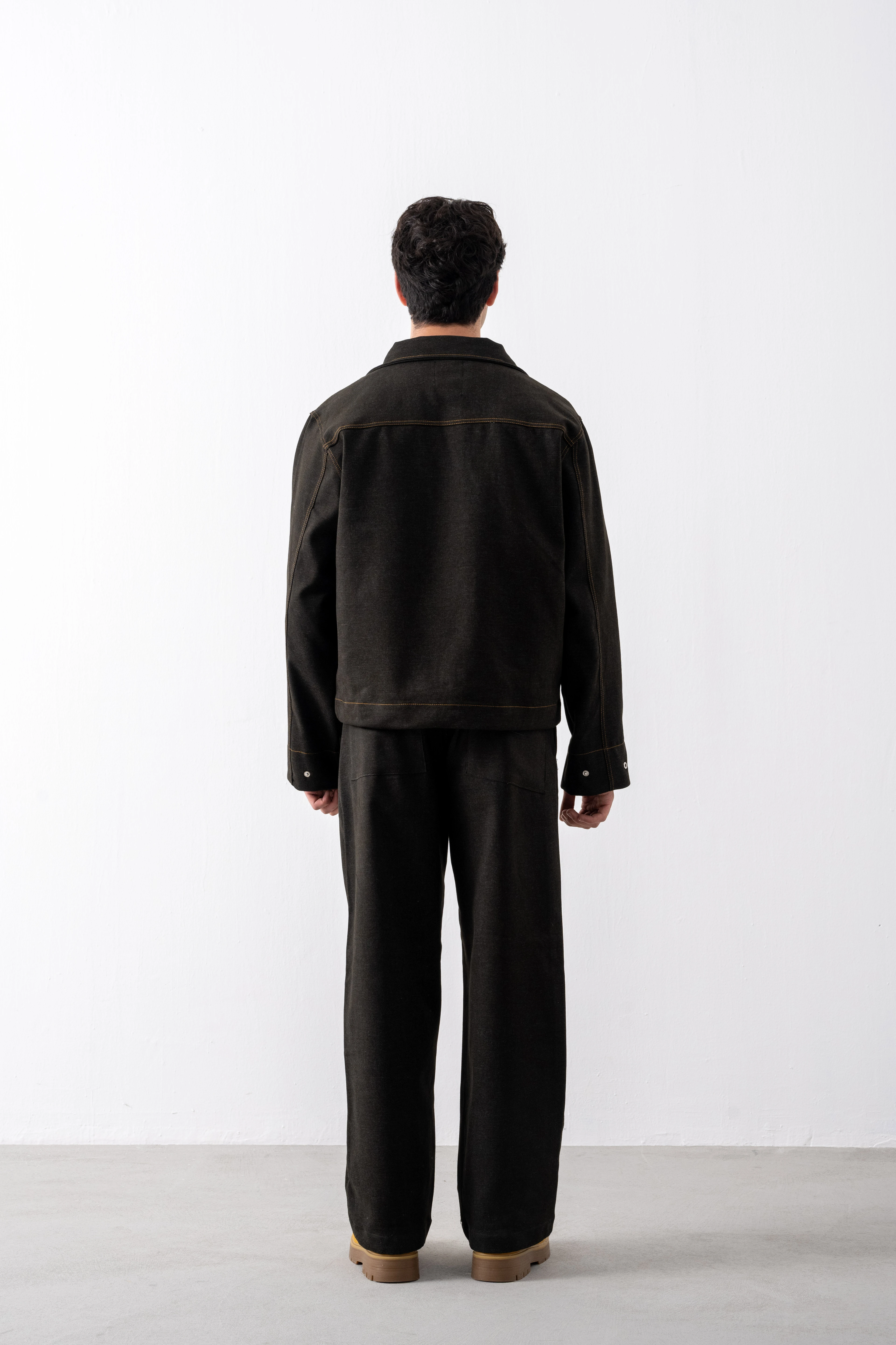  Kaen Tokyo Kahverengi Denim Ceket