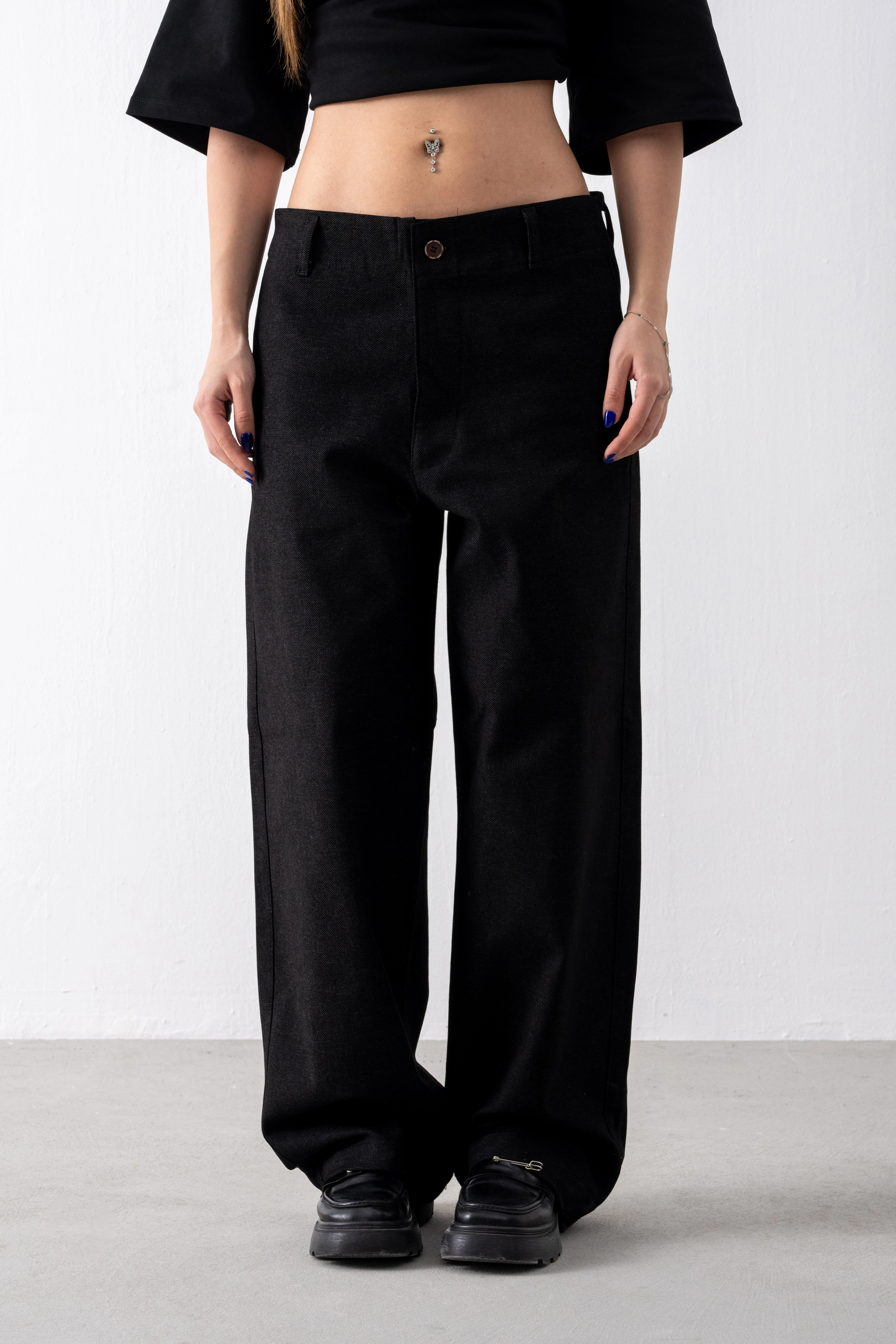 Kaen Tokyo Siyah Denim Pantolon