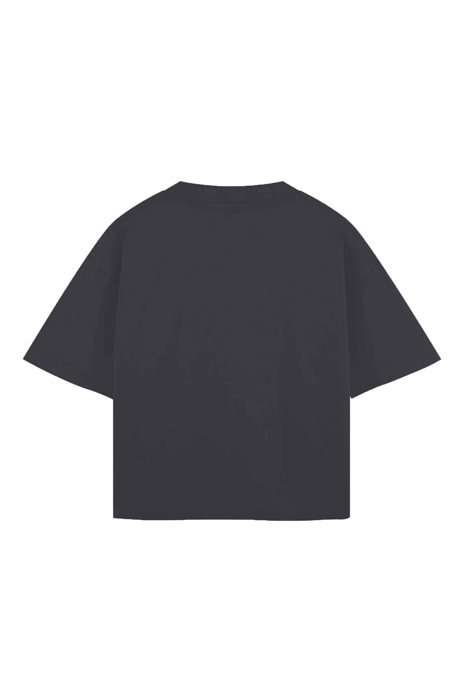 BOXY FİT TRULY FREE BASKILI KIRIK BEYAZ T-SHIRT