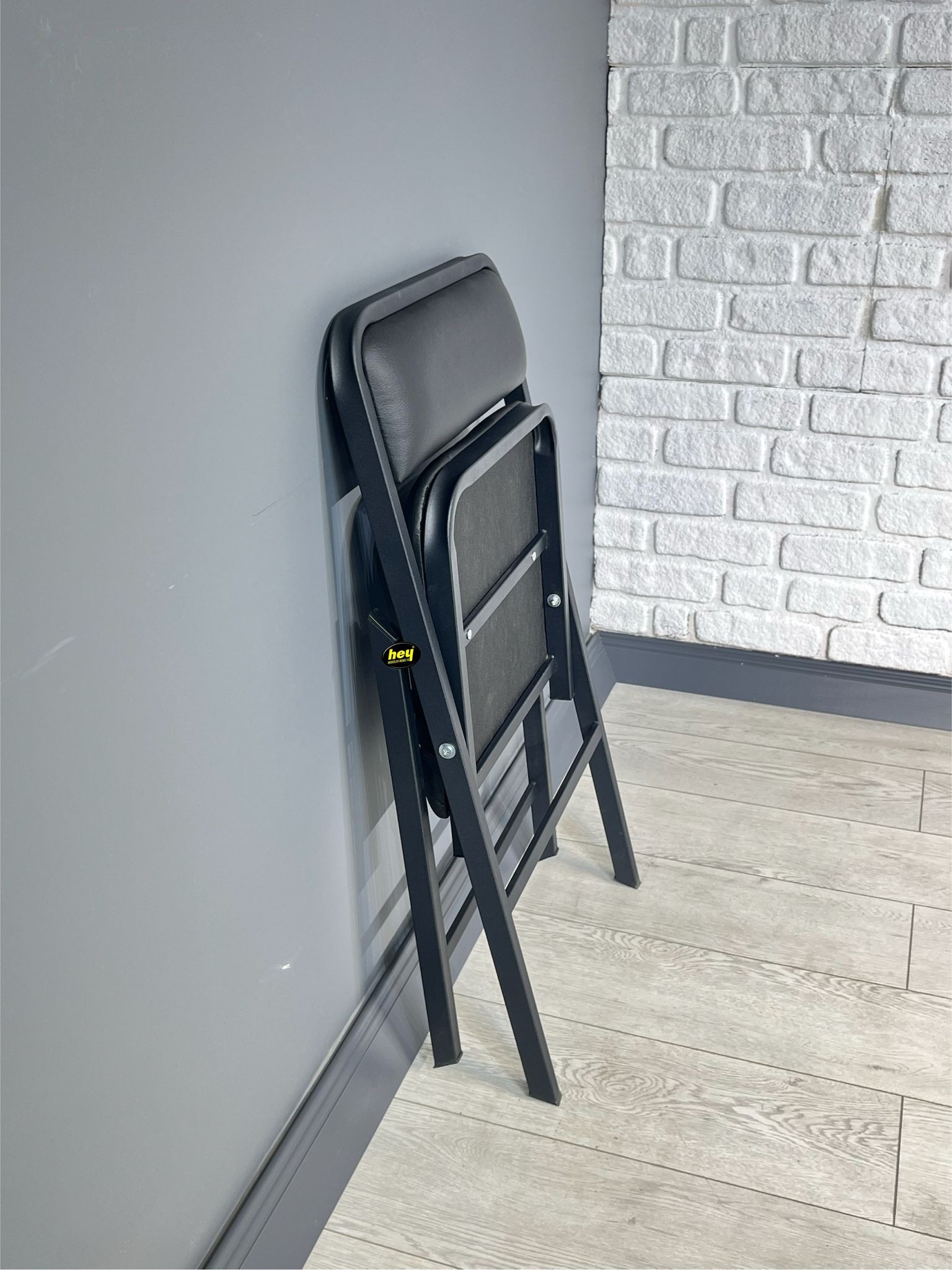 Hey Katlanır Mutfak Sandalyesi Yemek Balkon Bahçe Otel Kafe Katlanır Sandalyesi Siyah