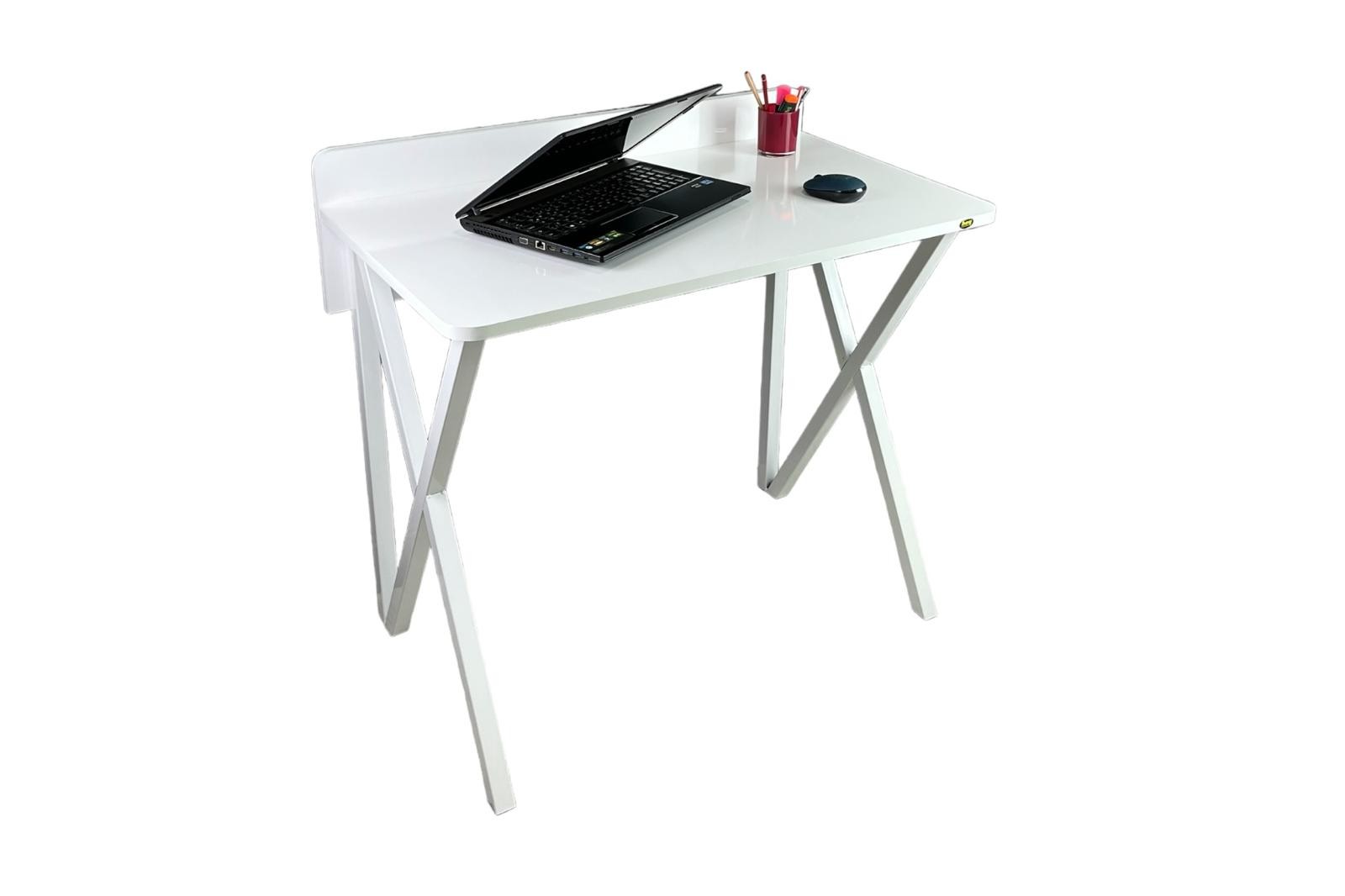 Hayal Çalışma Masası Bilgisayar Ofis Masası Metal Ayaklı 90 cm