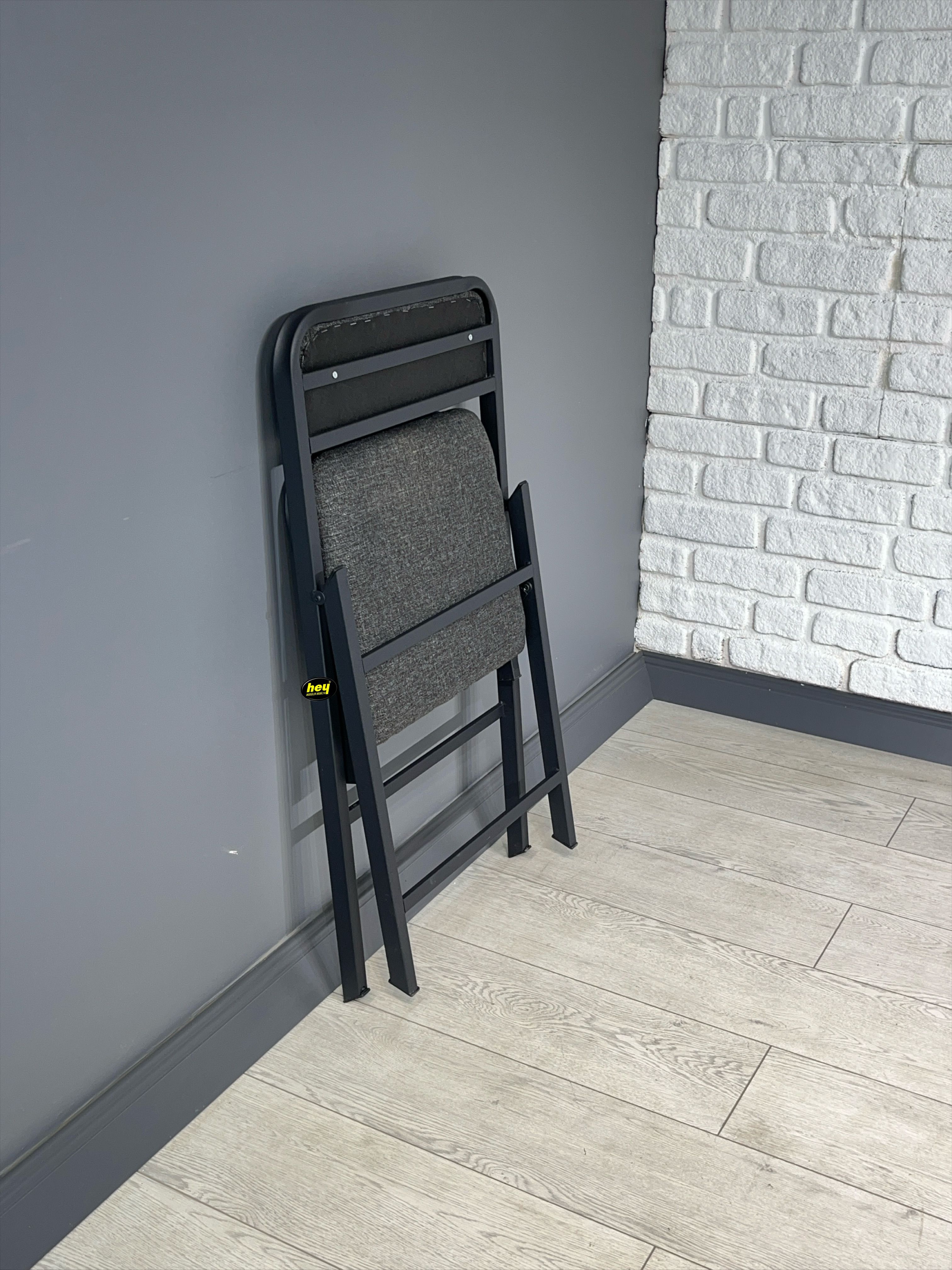 Hey Katlanır Mutfak Sandalyesi Yemek Balkon Bahçe Otel Kafe Katlanır Sandalyesi Kumaş