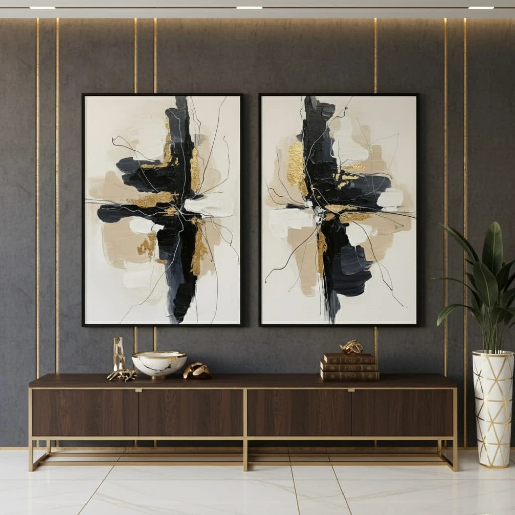 Reflections in Harmony Yansıma İkili Tablo 1005