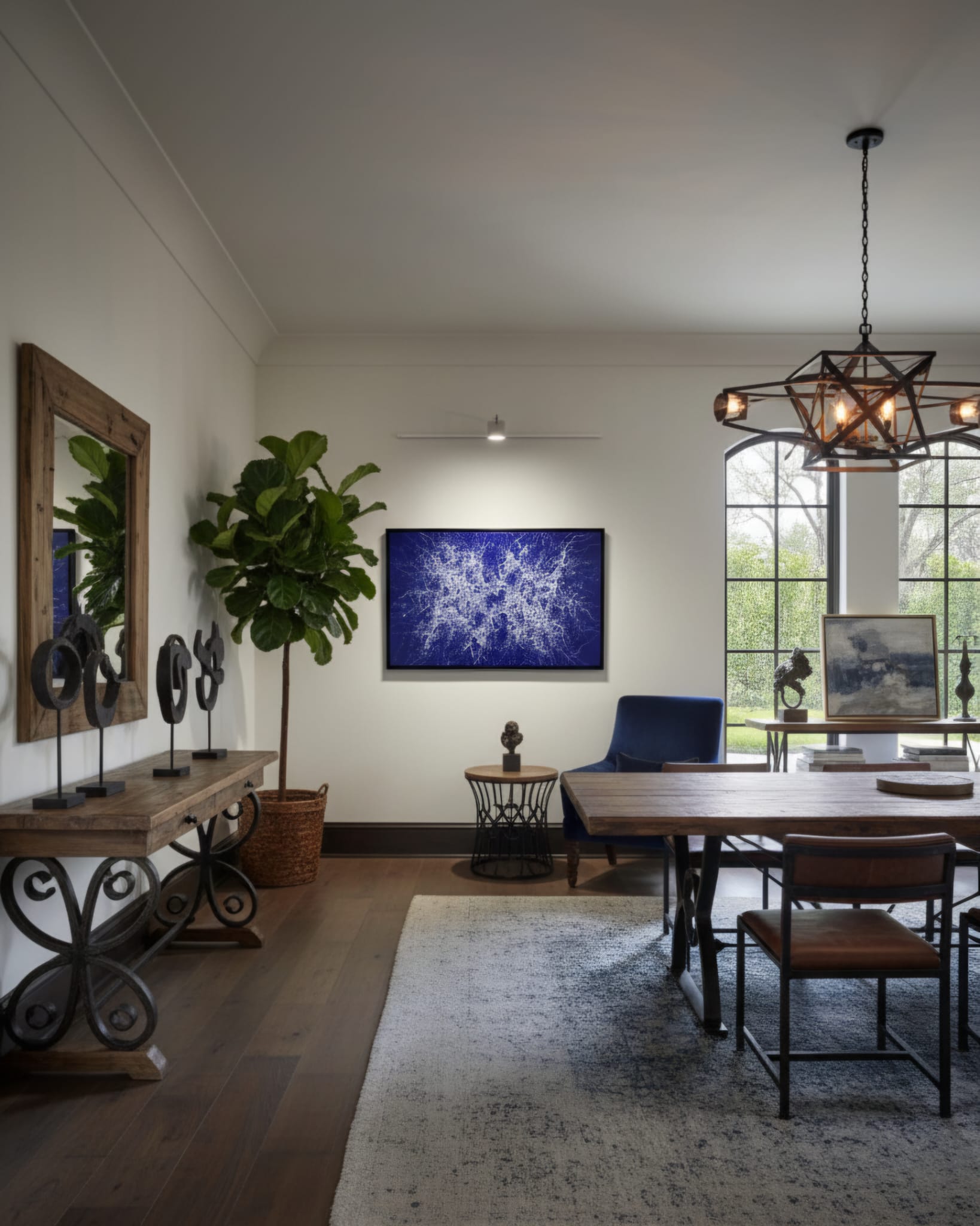 Cosmic Nerve Soyut Tablo 1027