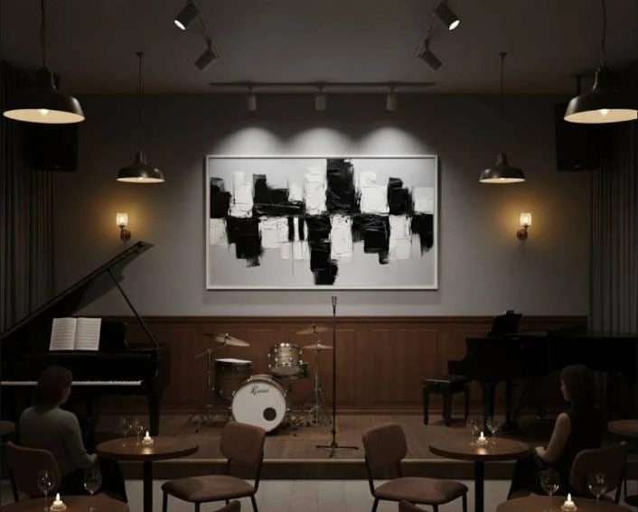 Silent Symphony Siyah ve Beyaz Rengin Sessiz Senfonisi 1035