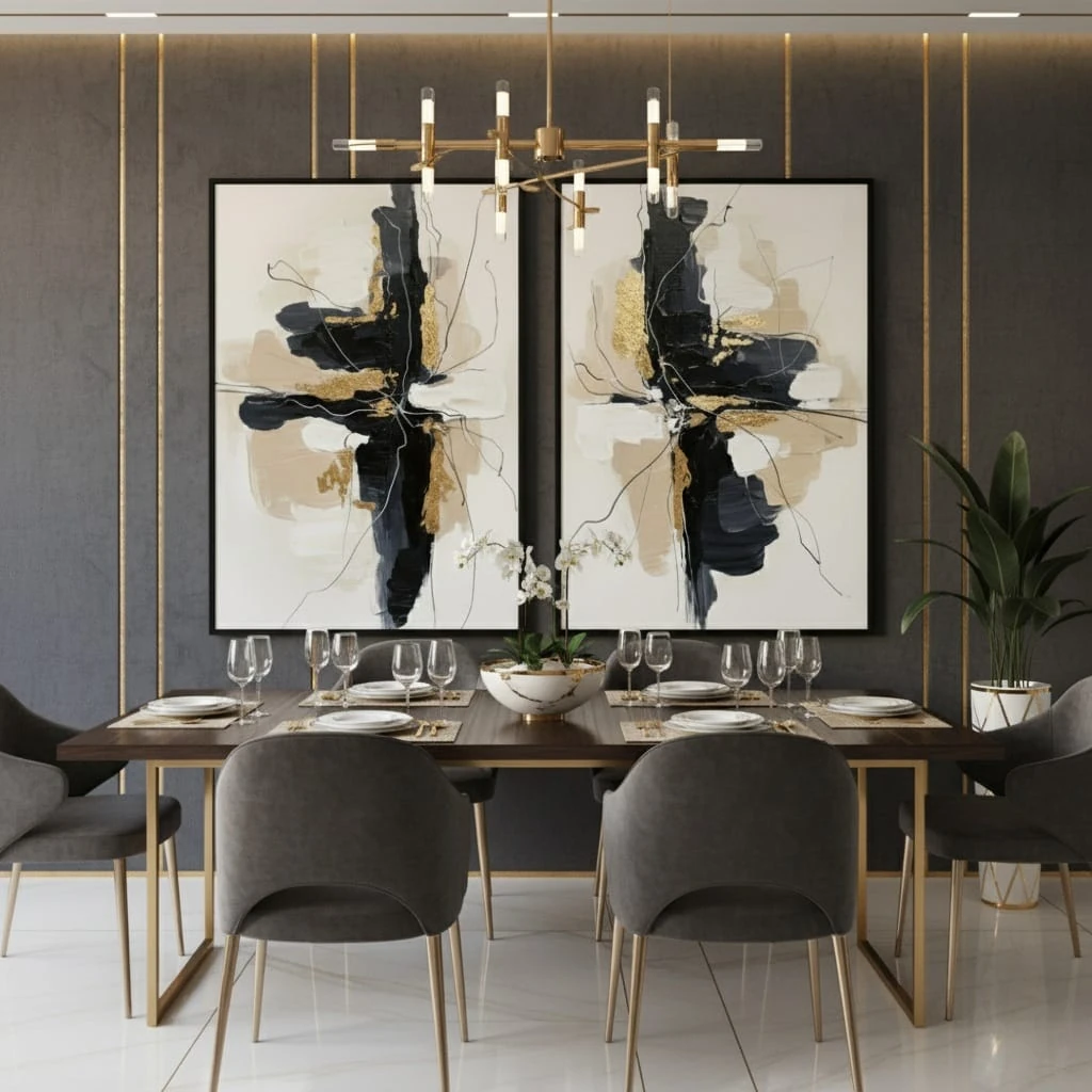 Reflections in Harmony Yansıma İkili Tablo 1005