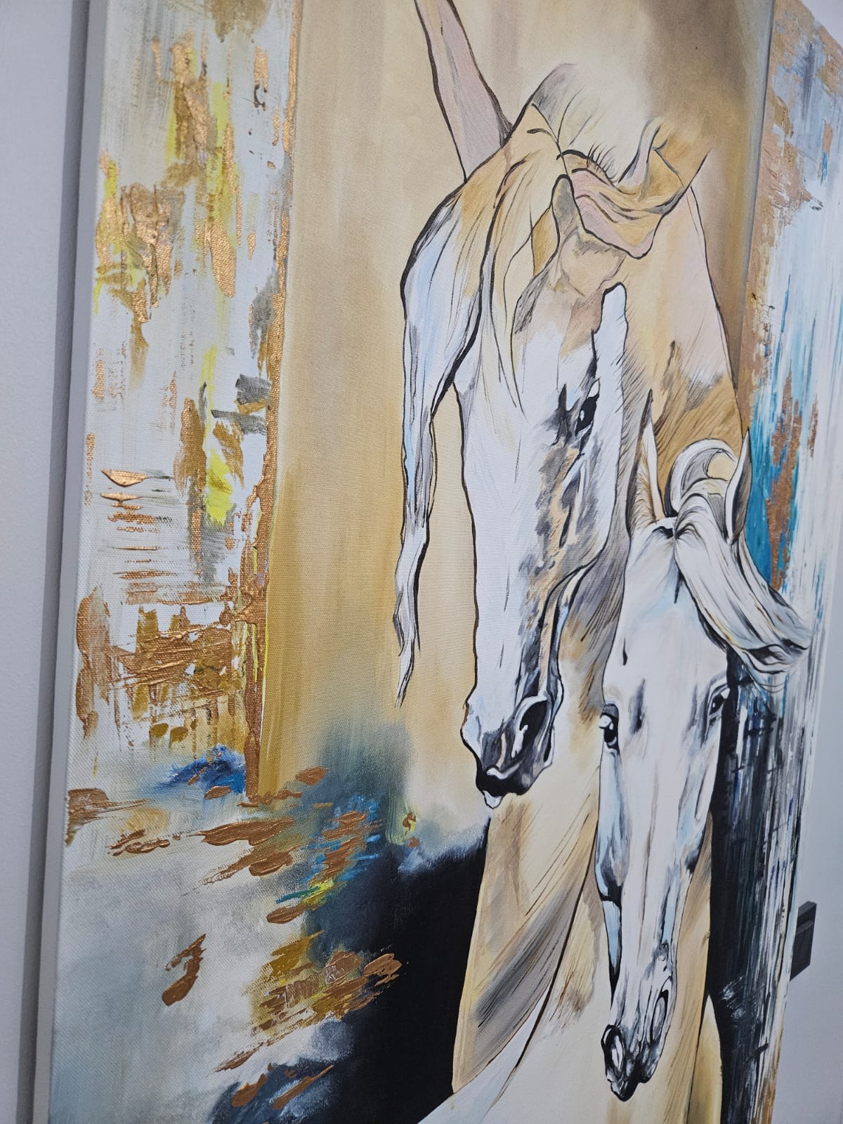 Spirit Horses Yağlı Boya Atlar Tablosu 1009