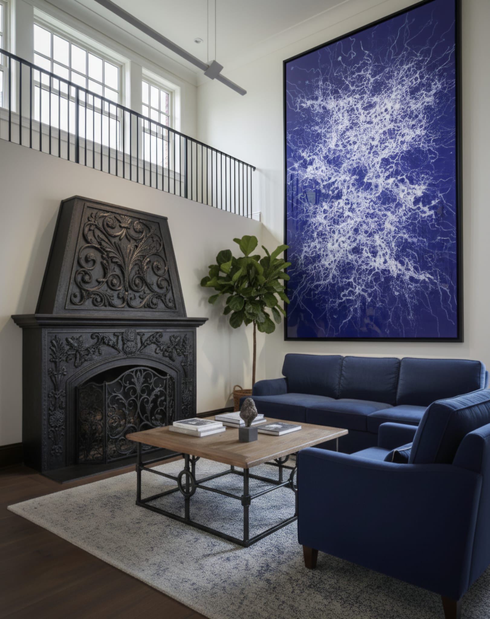 Cosmic Nerve Soyut Tablo 1027