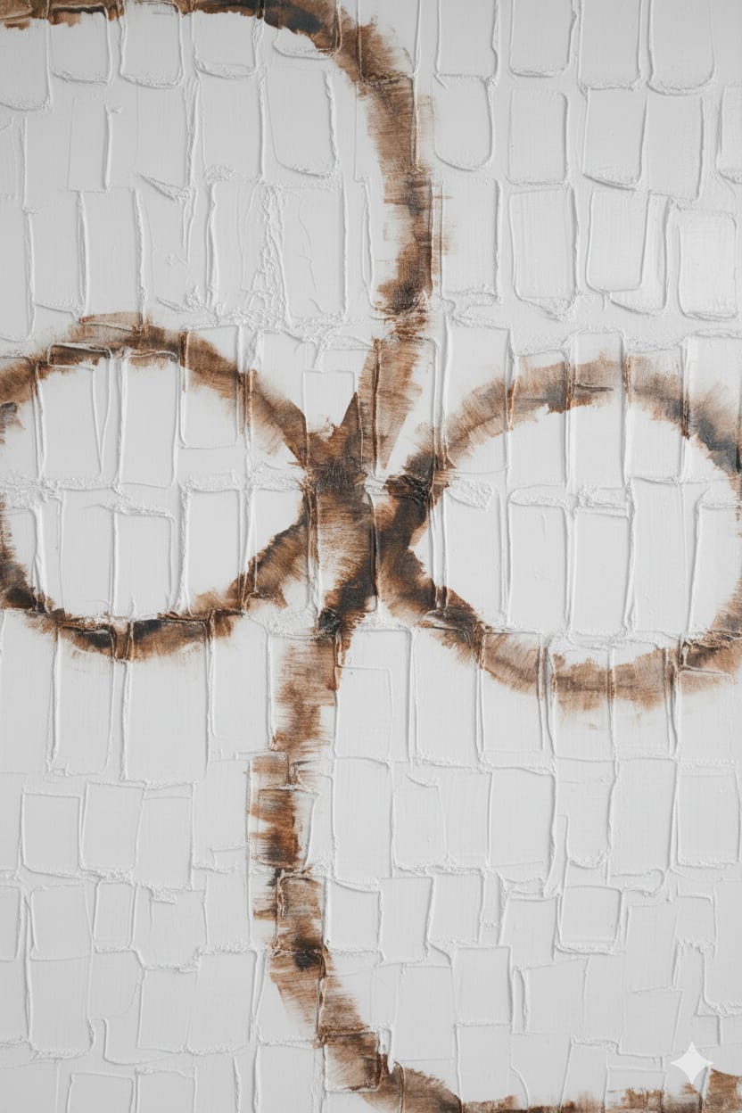 Infinity in Simplicity Sonsuzluk Sizinle Dokulu Akrilik Boya Tablosu 1003