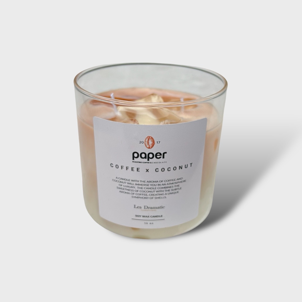 Paper's Ice Latte Candle
