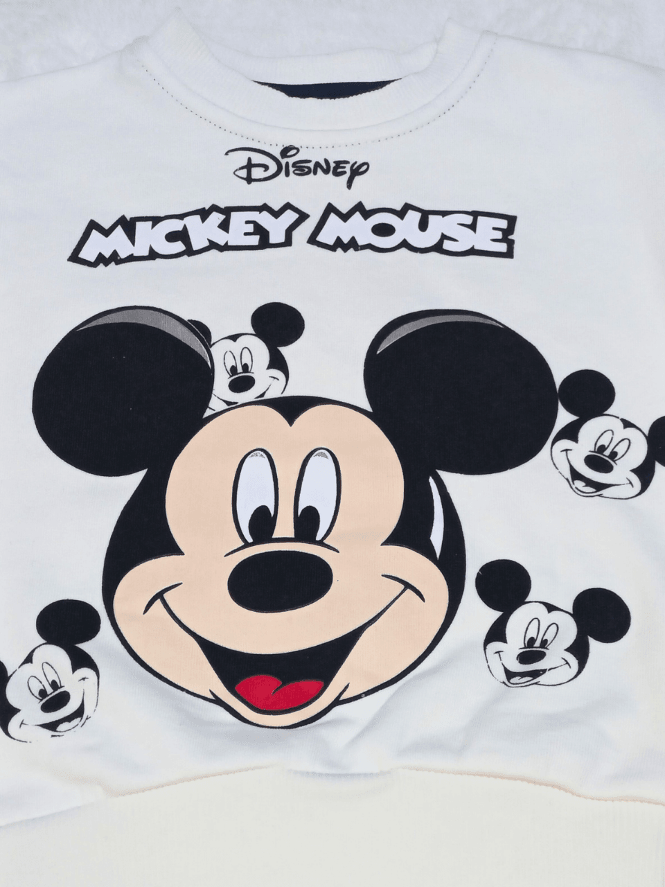 Mickey Mouse baskılı sweat