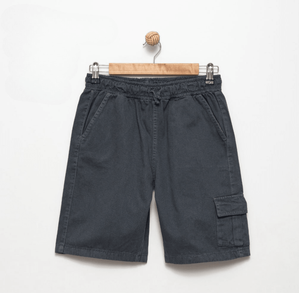 Gabardin Bermuda Şort