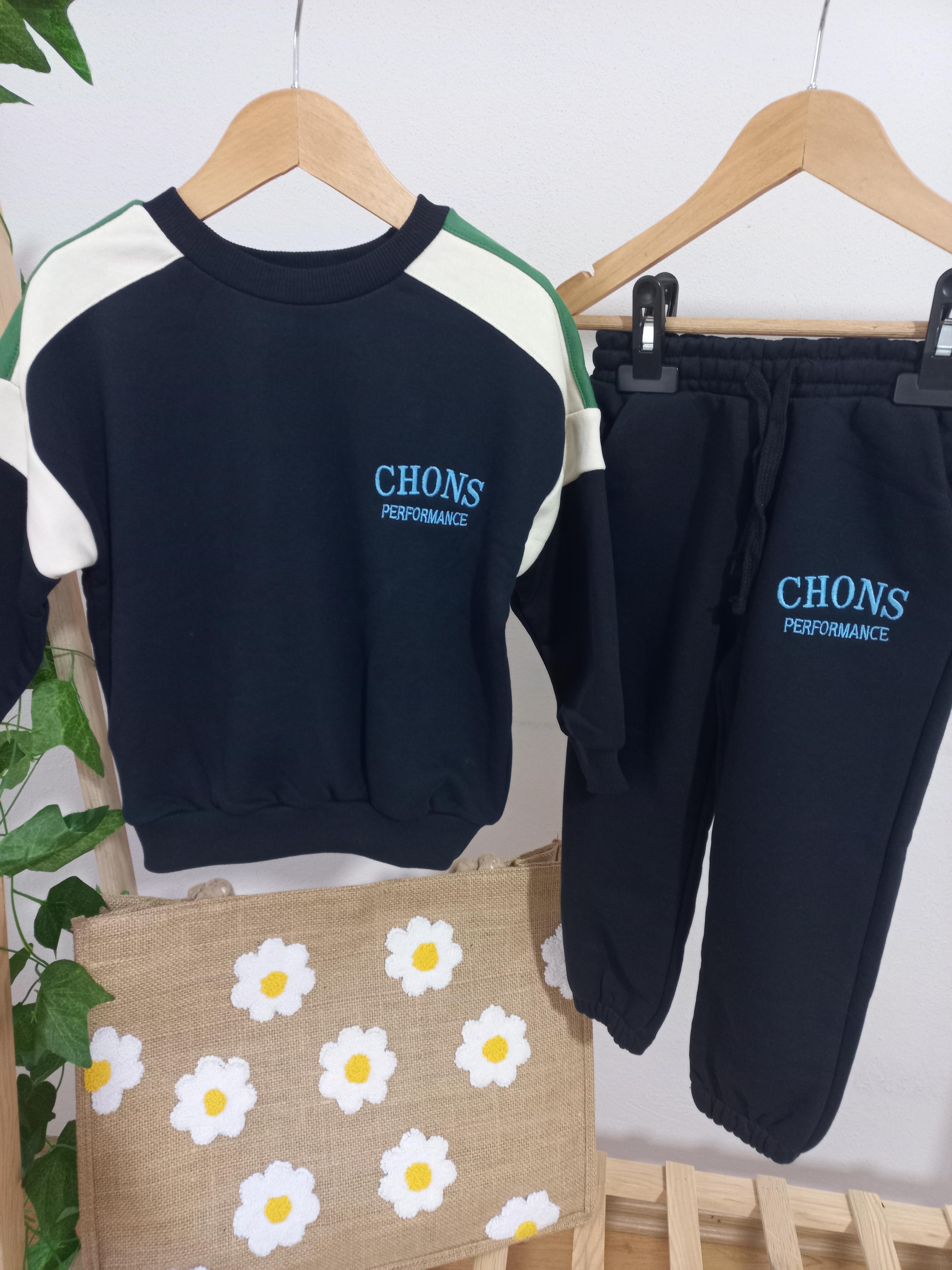 Chons unisex 2'li takım (lacivert)