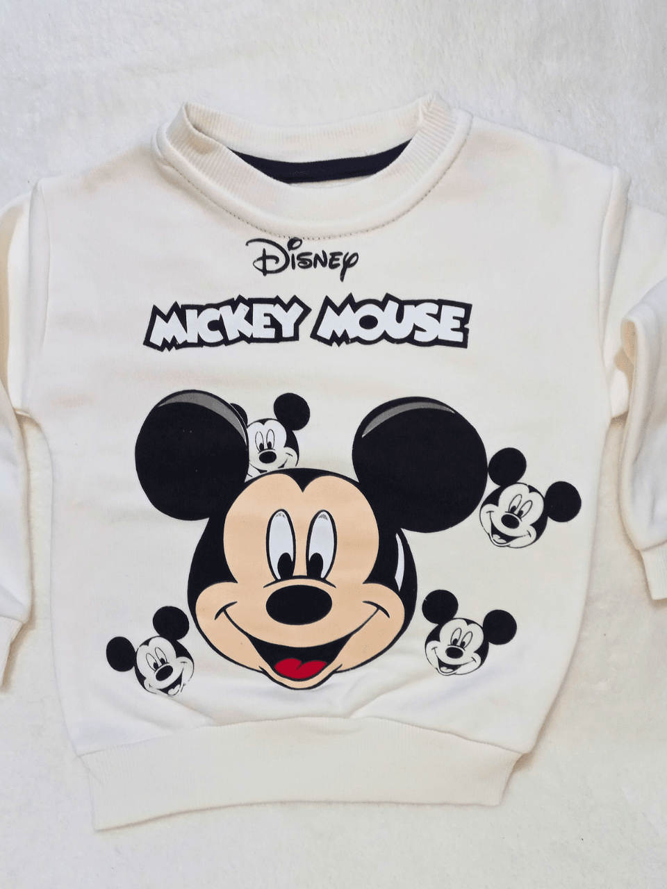 Mickey Mouse baskılı sweat