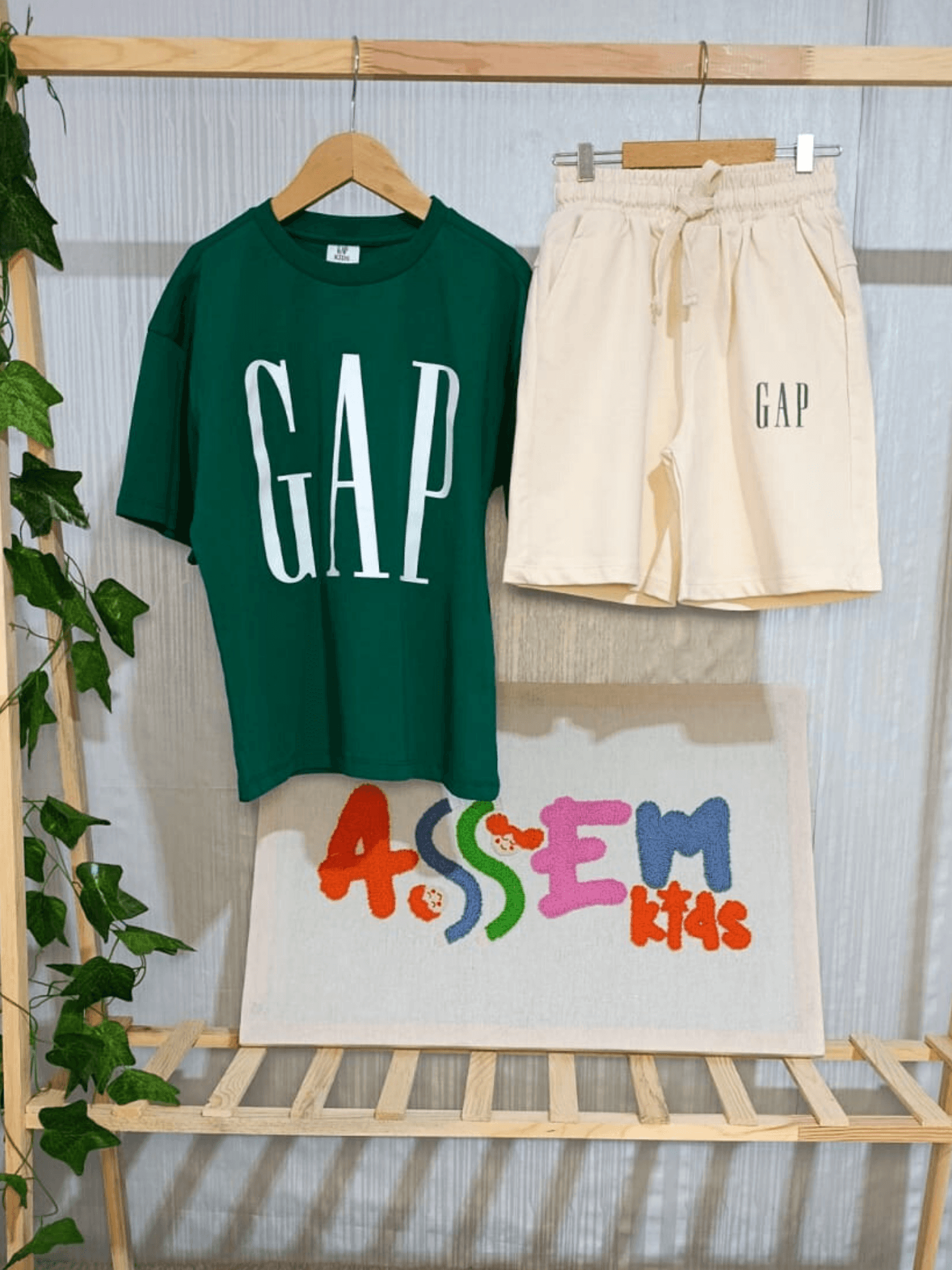 Gap Baskılı Şortlu Takım 