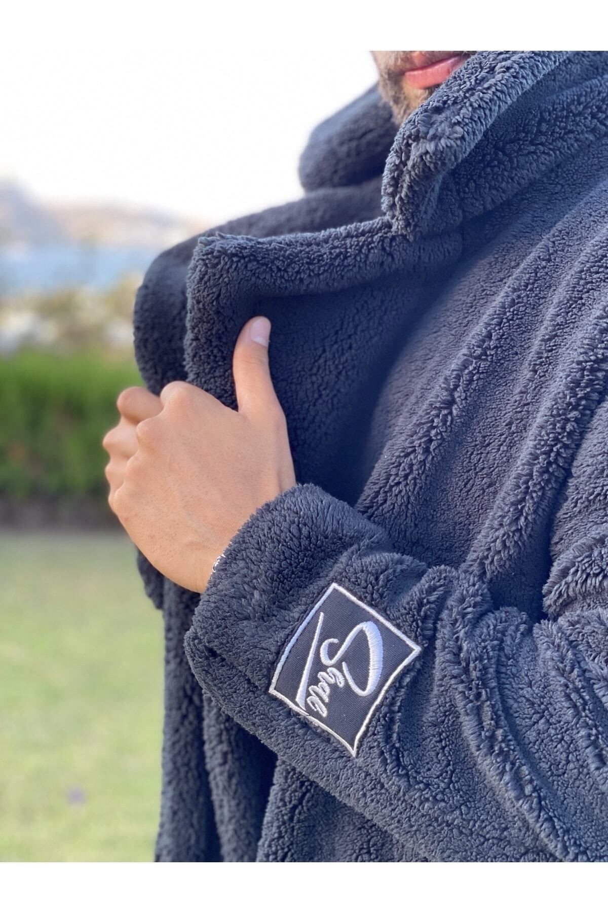 Unisex Peluş Shal Kaban
