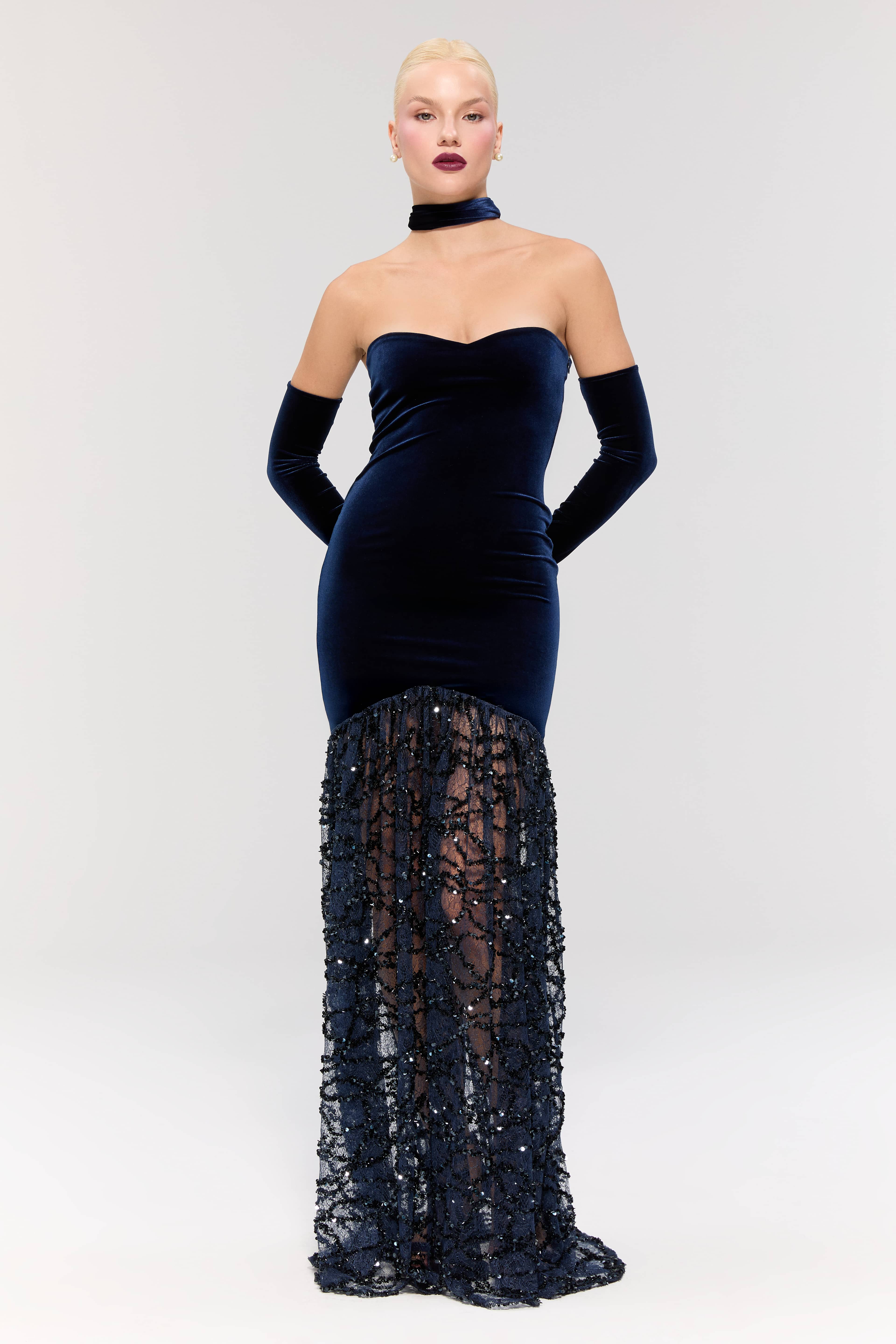 Amethyst Dynasty Gown